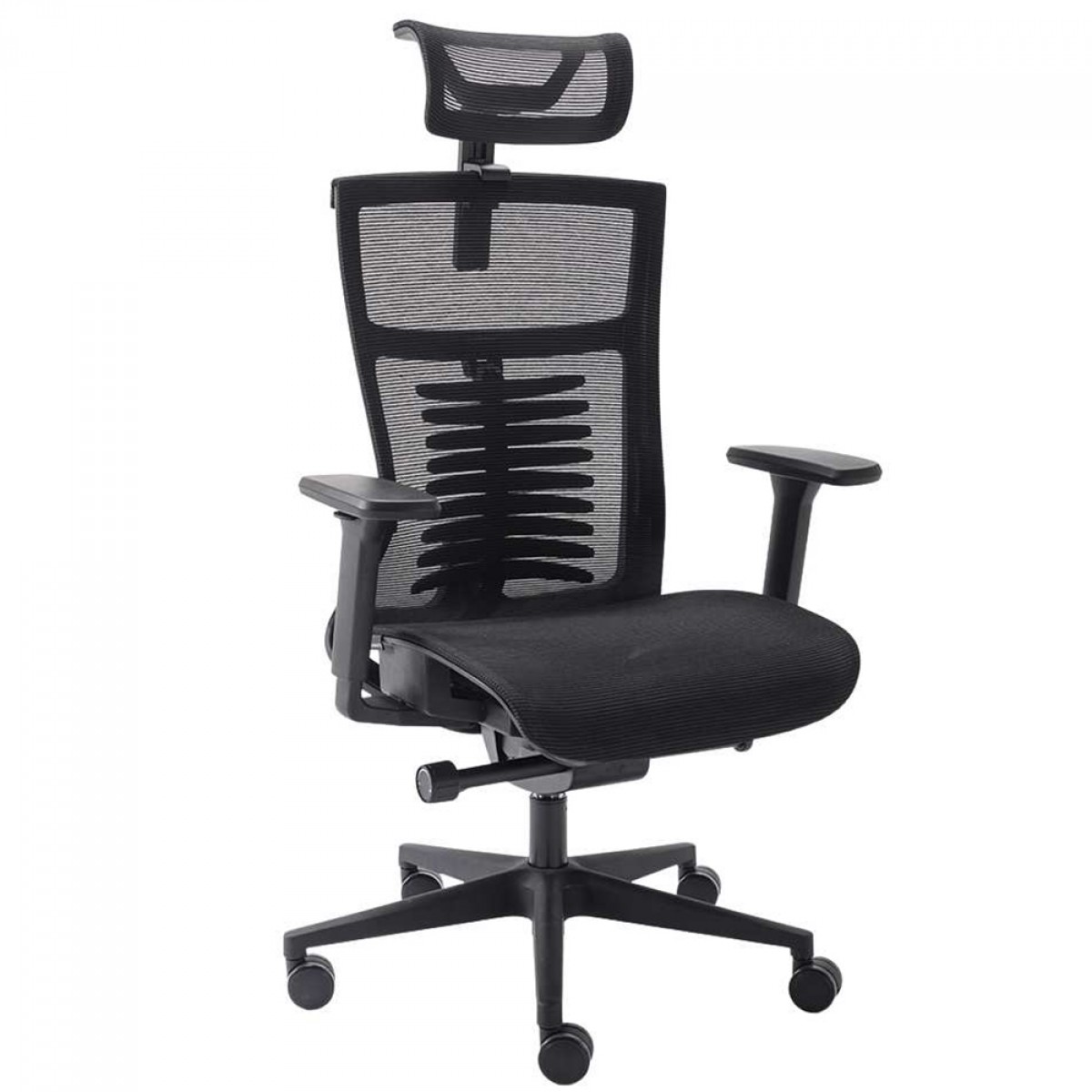 Cadeira Ergonômica Elements Vertta Special, Ajustável, Preta