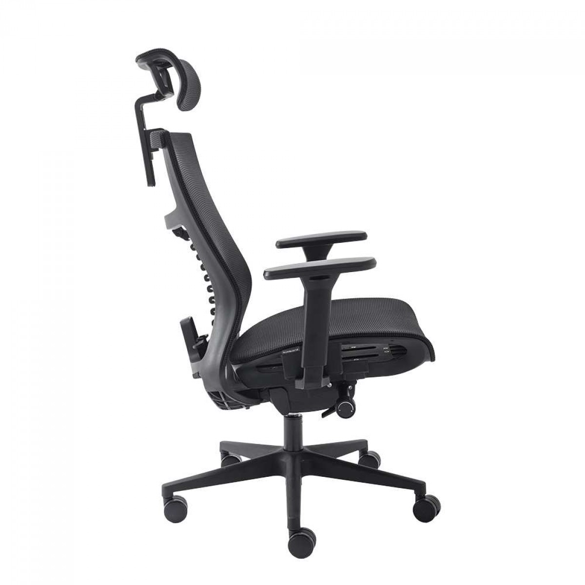 Cadeira Ergonômica Elements Vertta Special, Ajustável, Preta
