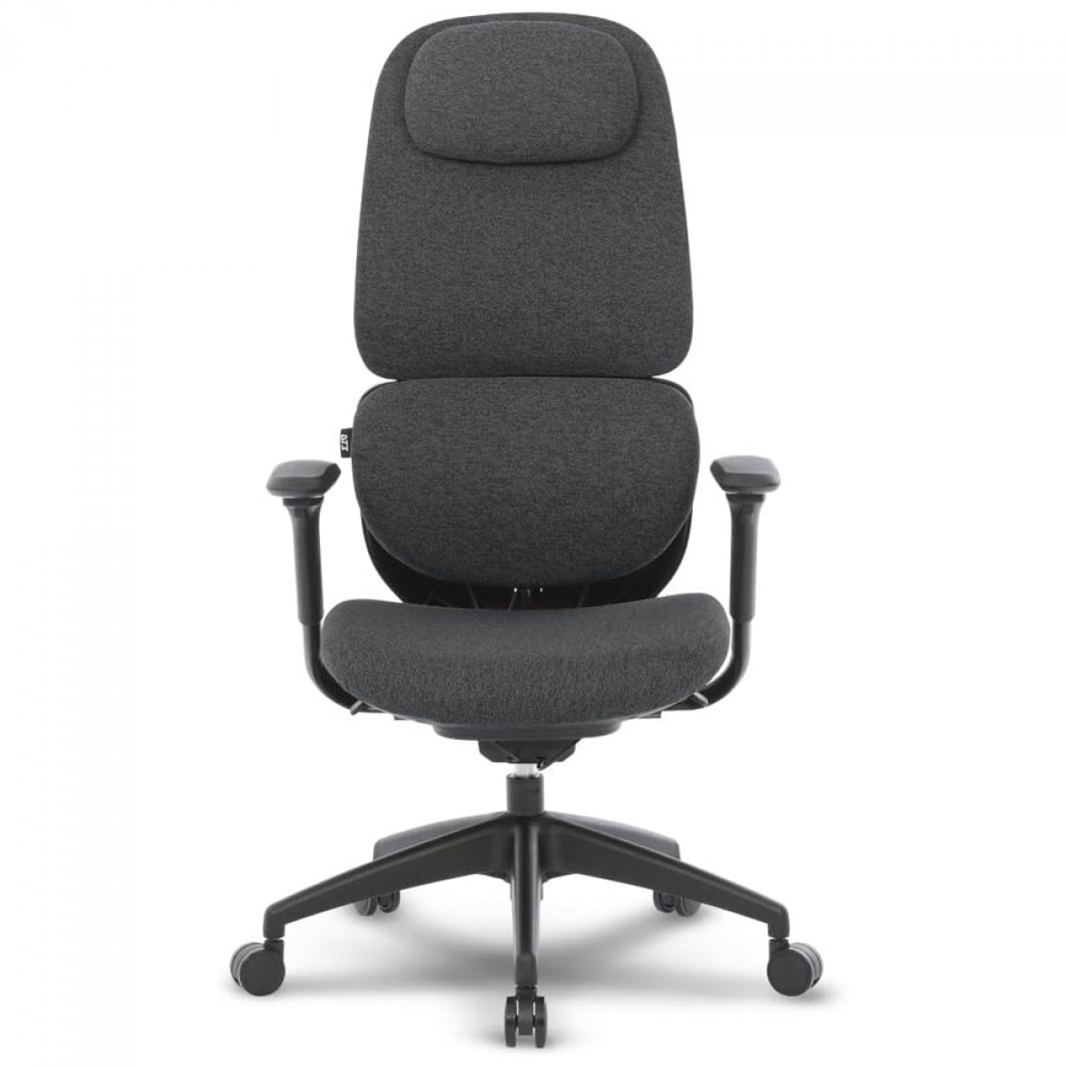 Cadeira Escritório Presidente DT3 Caeli Dark Grey, Ergonômica, Ajustável, 3D, Tecido, Cinza Escuro, 14711-4