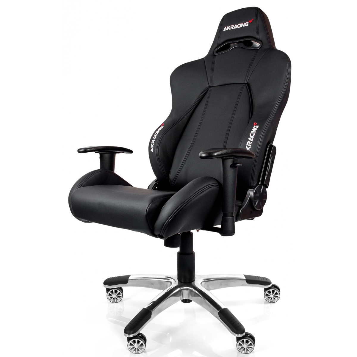 Cadeira Gamer AKRacing V2 Premium, Reclinável, Black, AK-7002-BB