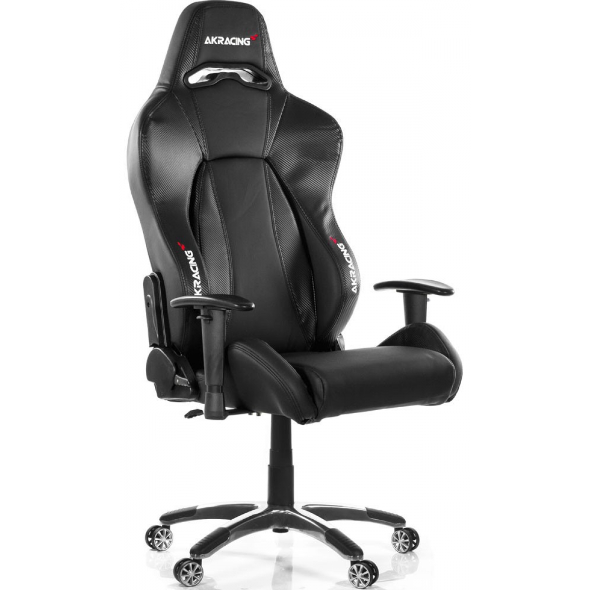 Cadeira Gamer AKRacing V2 Premium, Reclinável, Carbon Black, AK-7002-CB