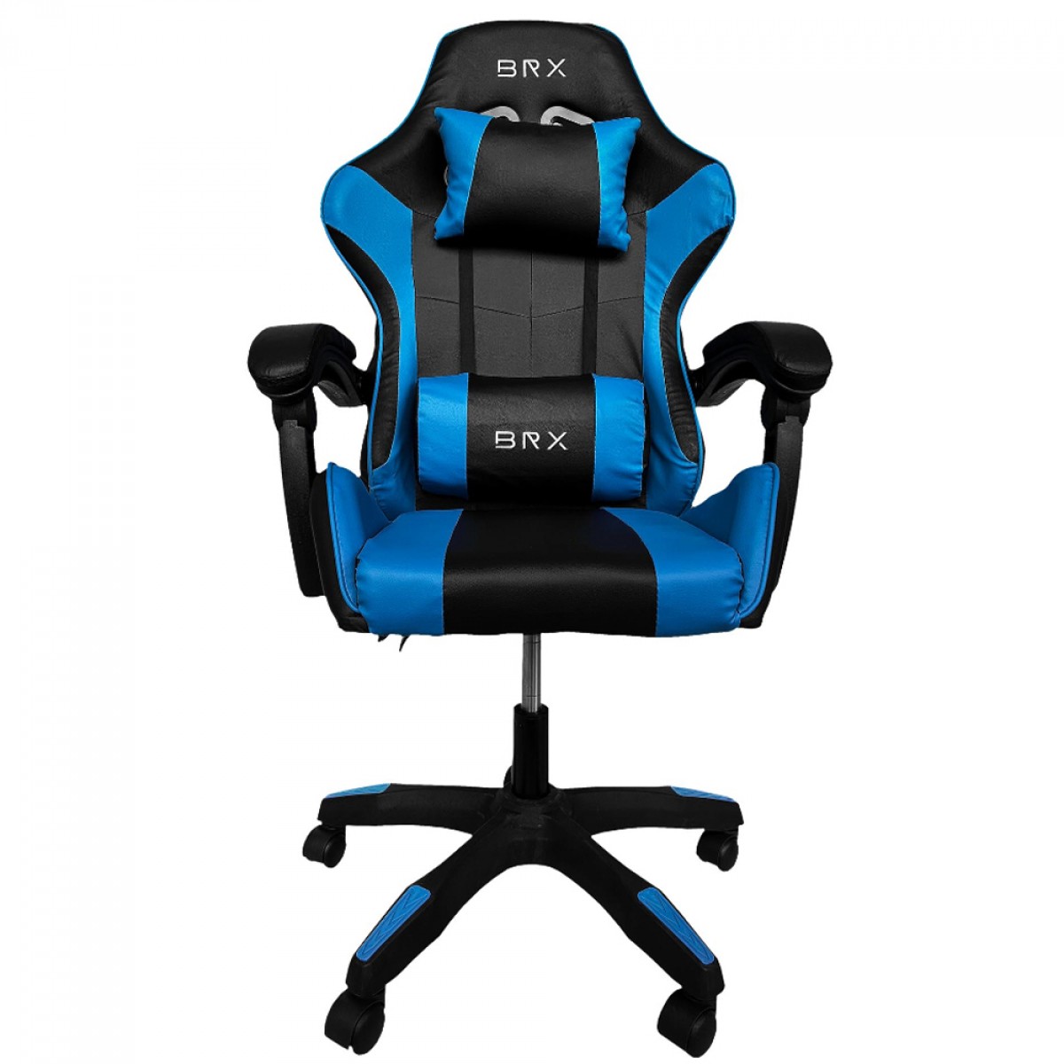 Cadeira Gamer BRX Impact, Ajustável, Azul e Preto, CD-IPCTBLUE