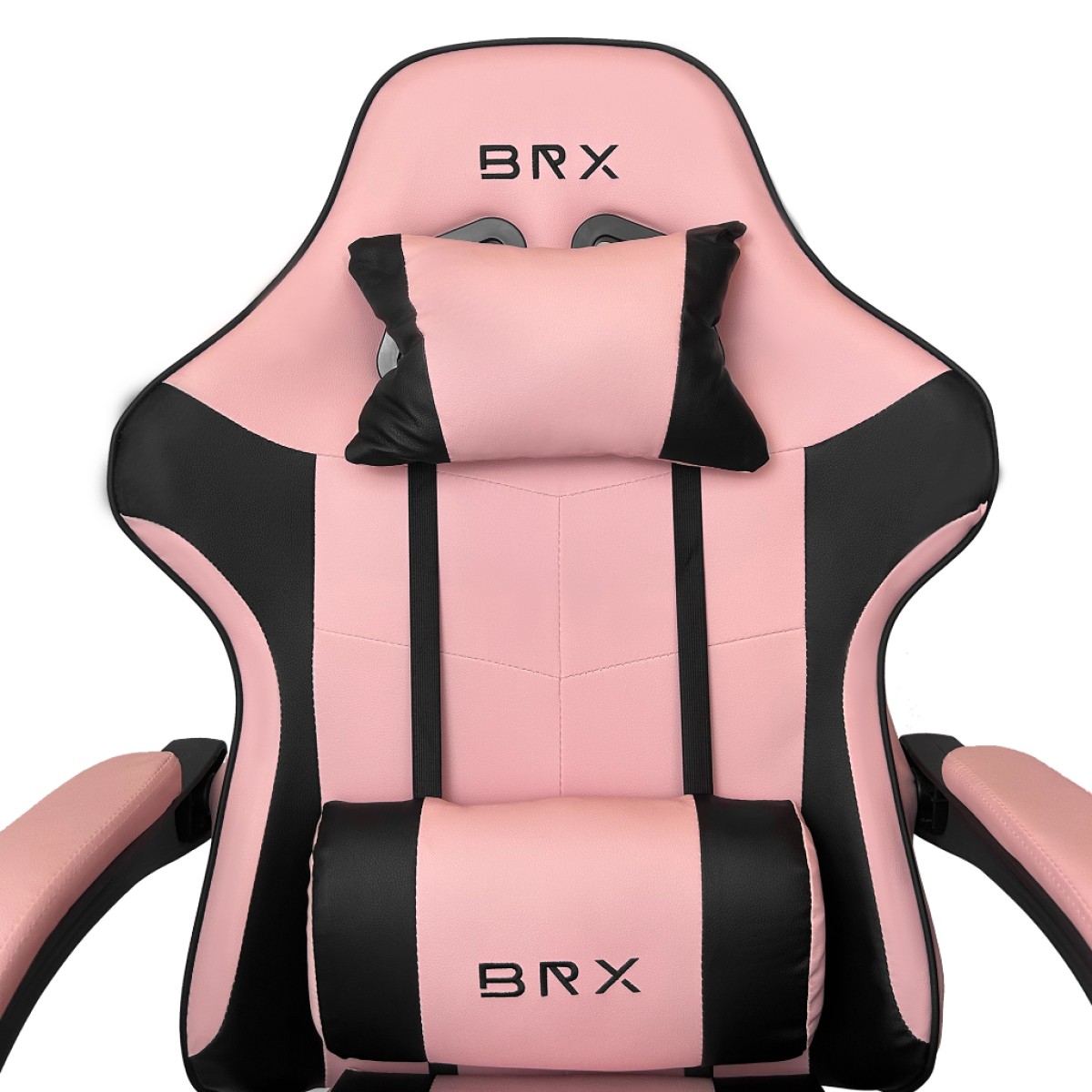 Cadeira Gamer BRX Impact, Ajustável, Rosa e Preto, CD-IPCTPINKBLACK