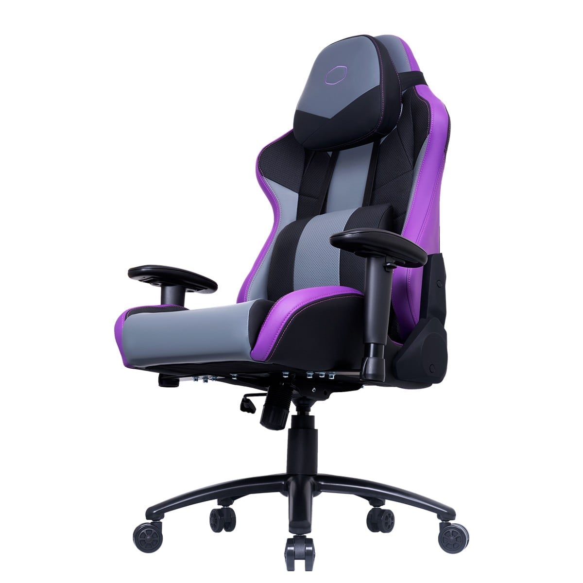 Cadeira Gamer Cooler Master Caliber R3, Reclinável, Preto e Roxo, CMI-GCR3-PR