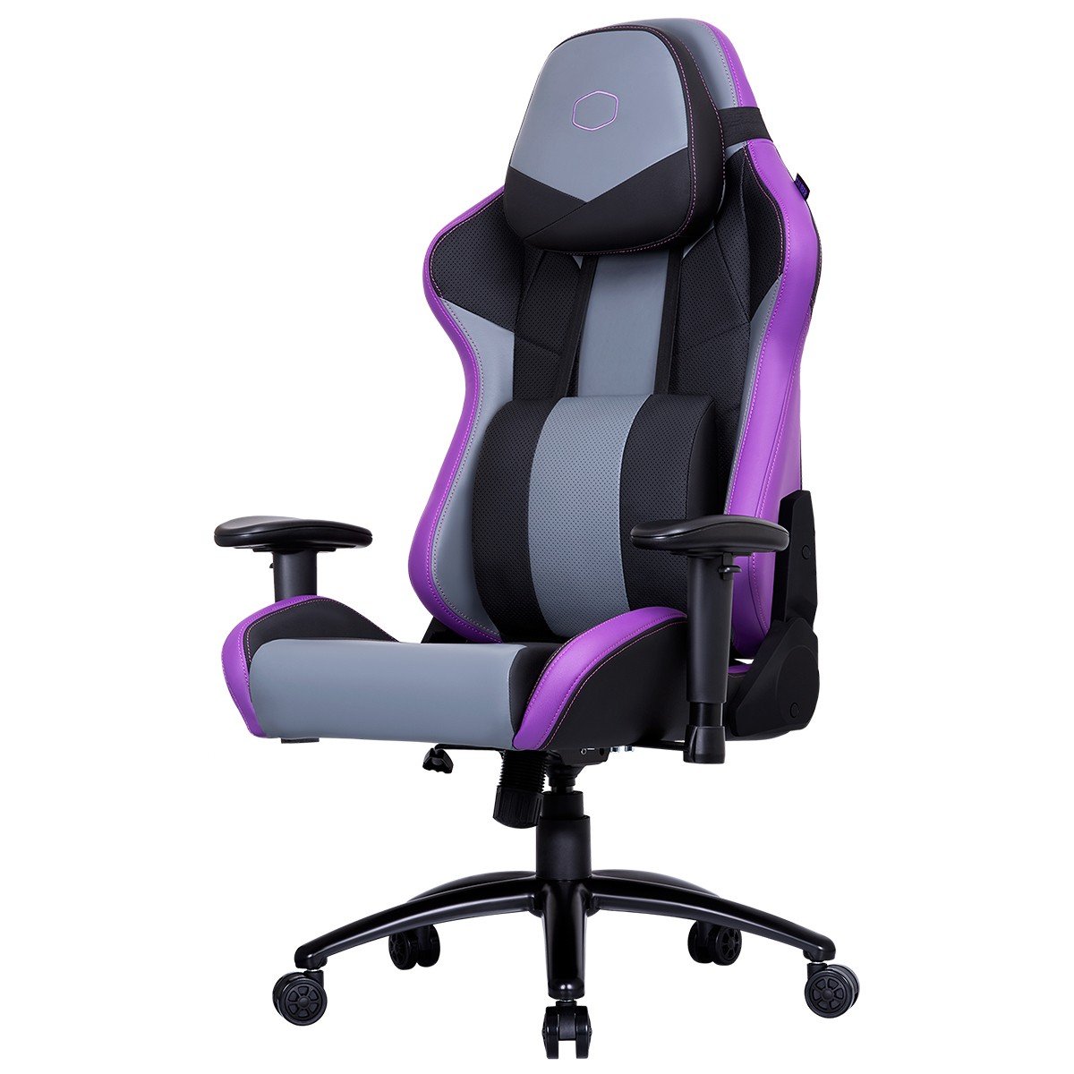Cadeira Gamer Cooler Master Caliber R3, Reclinável, Preto e Roxo, CMI-GCR3-PR