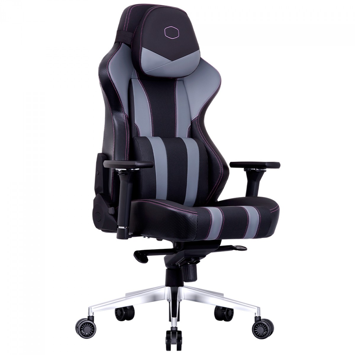 Cadeira Gamer Cooler Master Caliber X2, Reclinável, 4D, Preto e Cinza, CMI-GCX2-GY
