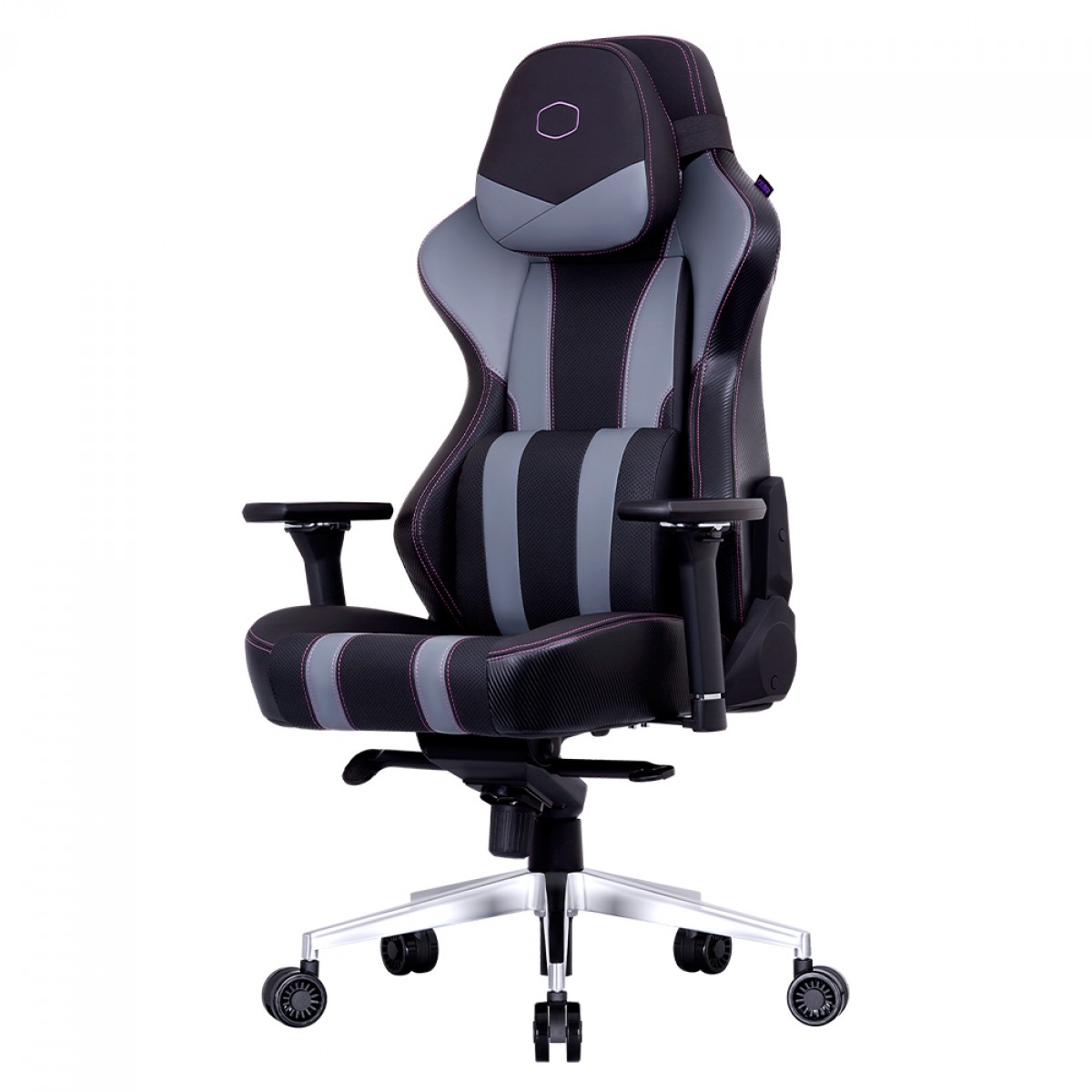 Cadeira Gamer Cooler Master Caliber X2, Reclinável, 4D, Preto e Cinza, CMI-GCX2-GY