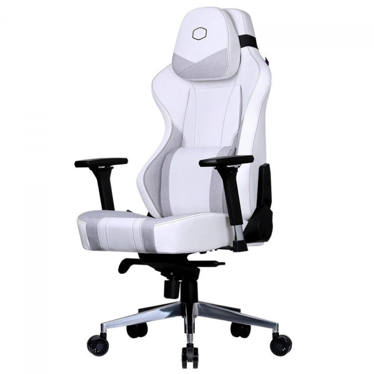 Cadeira Gamer Cooler Master Caliber X2C, Reclinável, Cinza e Branco, CMI-GCX2C-GW
