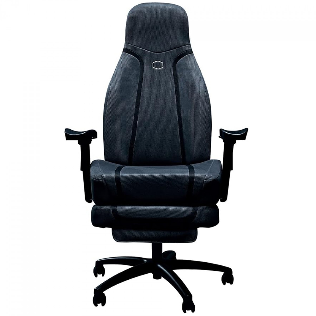 Cadeira Gamer Cooler Master Synk X Ultra Black, Imersiva, Reclinável, ARGB, 4D, Apoio de Pernas, Preto, IXC-SX1-K-EU1