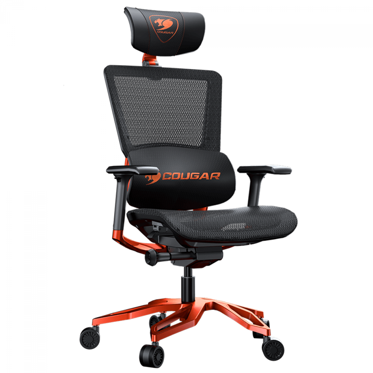 Cadeira Gamer Cougar Argo, Reclinável, Black/Orange, 3MERGOCH.0001