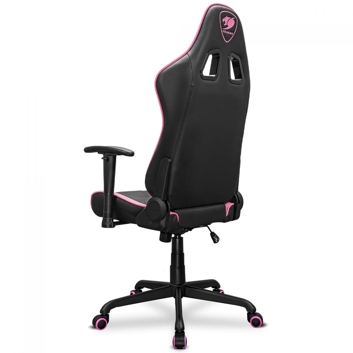 Cadeira Gamer Cougar Armor Elite EVA, Reclinável, Black/Pink, 3MELIPNB.0001