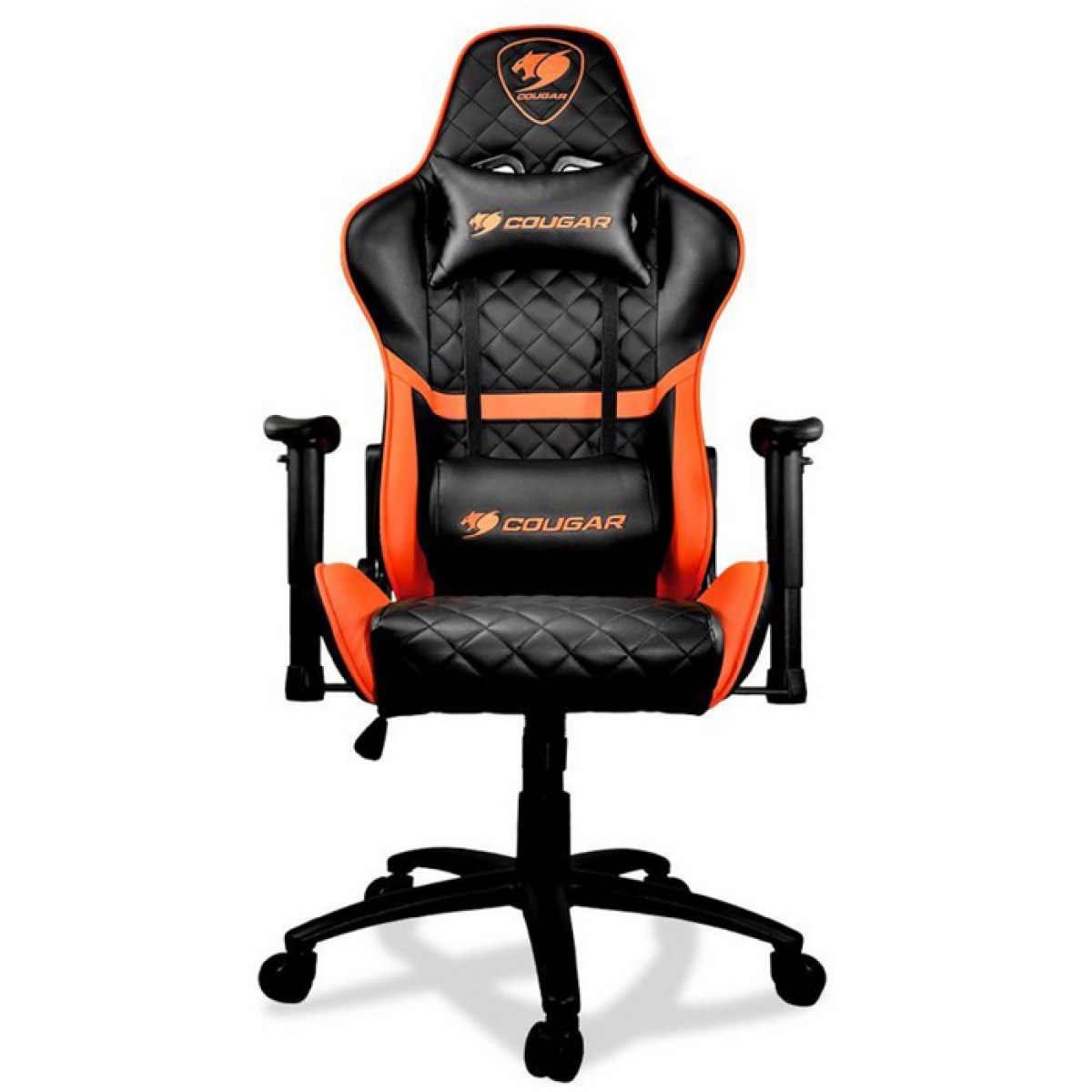 Cadeira Gamer Cougar Armor One, Preto/Laranja, 3MARONXB-0001