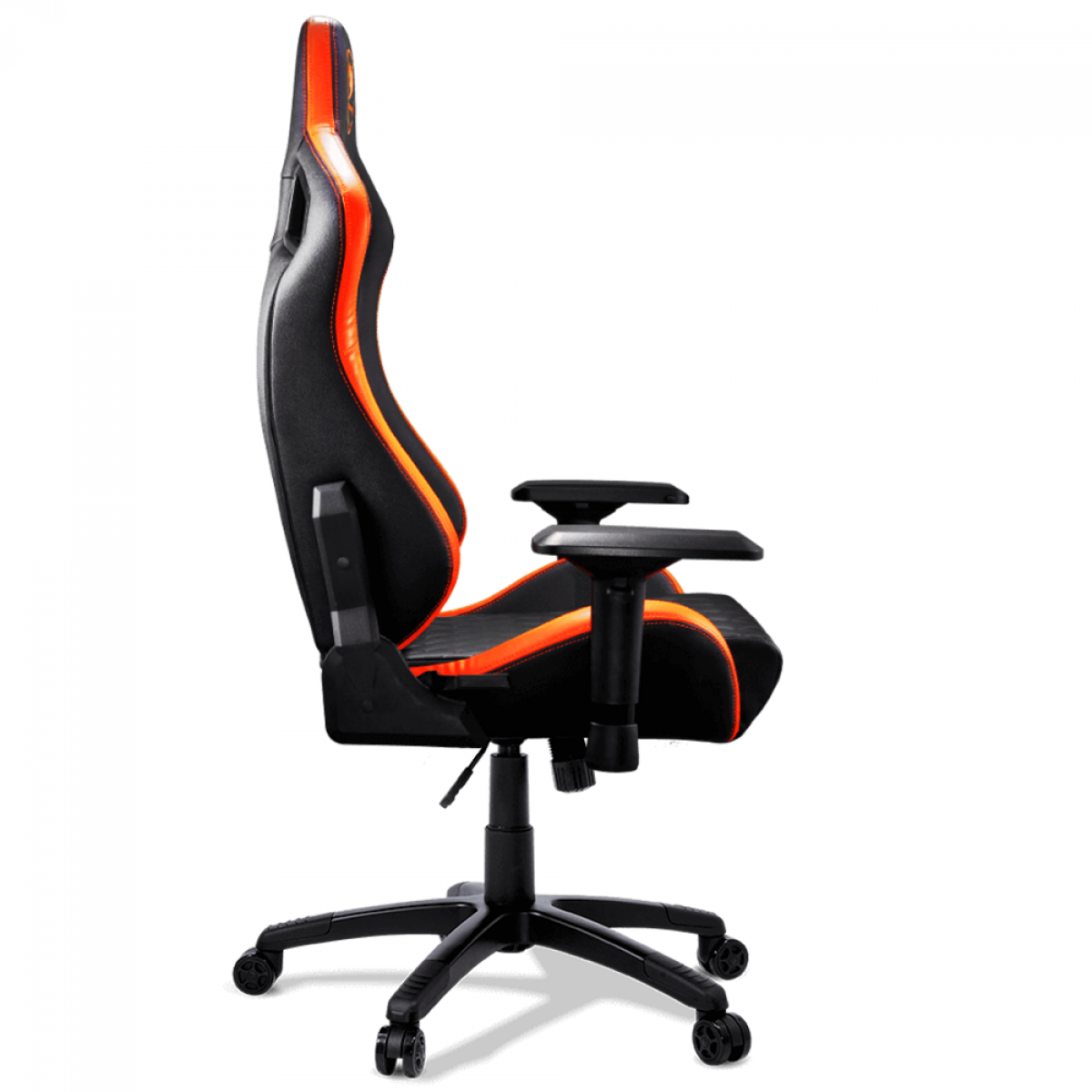Cadeira Gamer Cougar Armor S, Reclinável, Black/Orange, 3MGC2NXB.0001