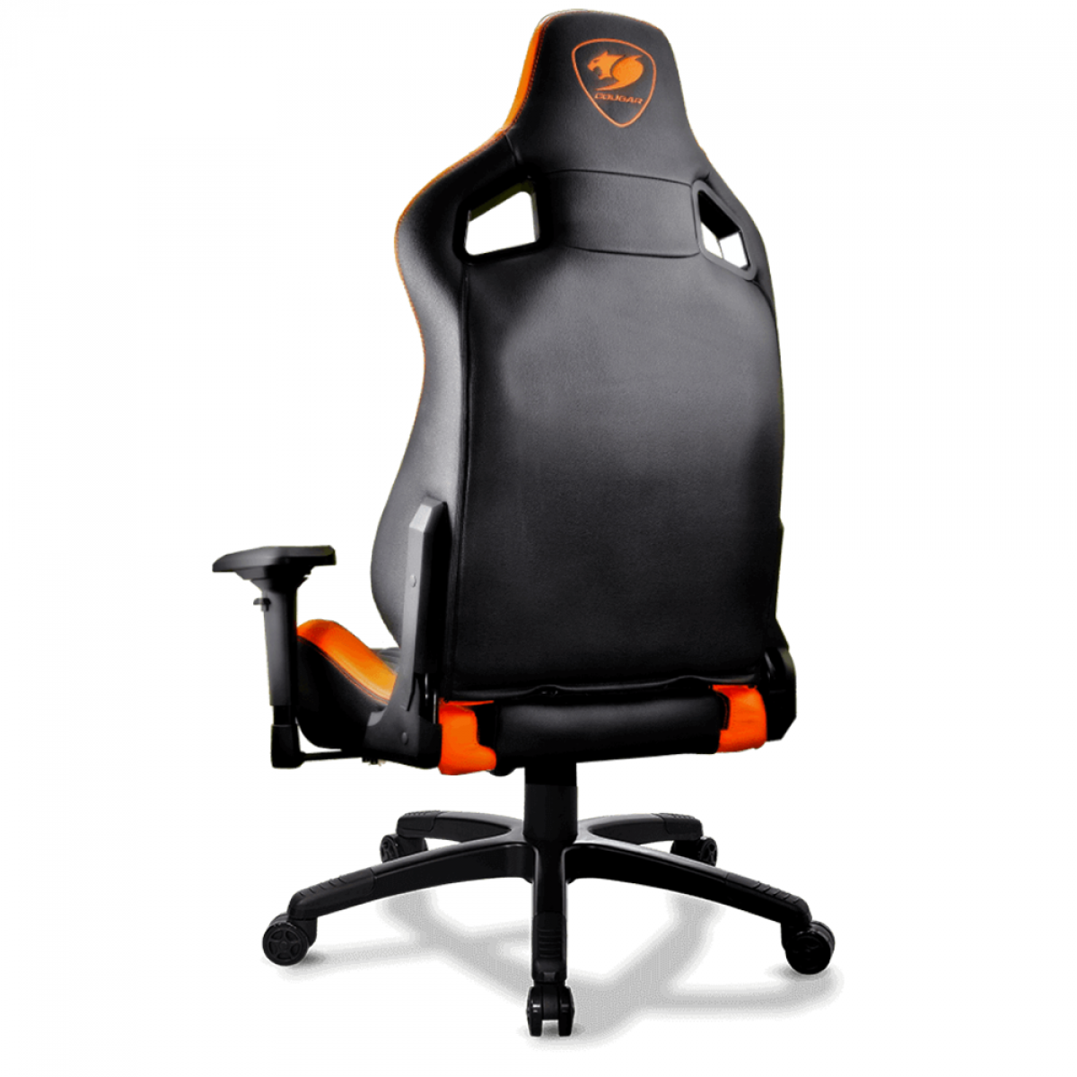 Cadeira Gamer Cougar Armor S, Reclinável, Black/Orange, 3MGC2NXB.0001