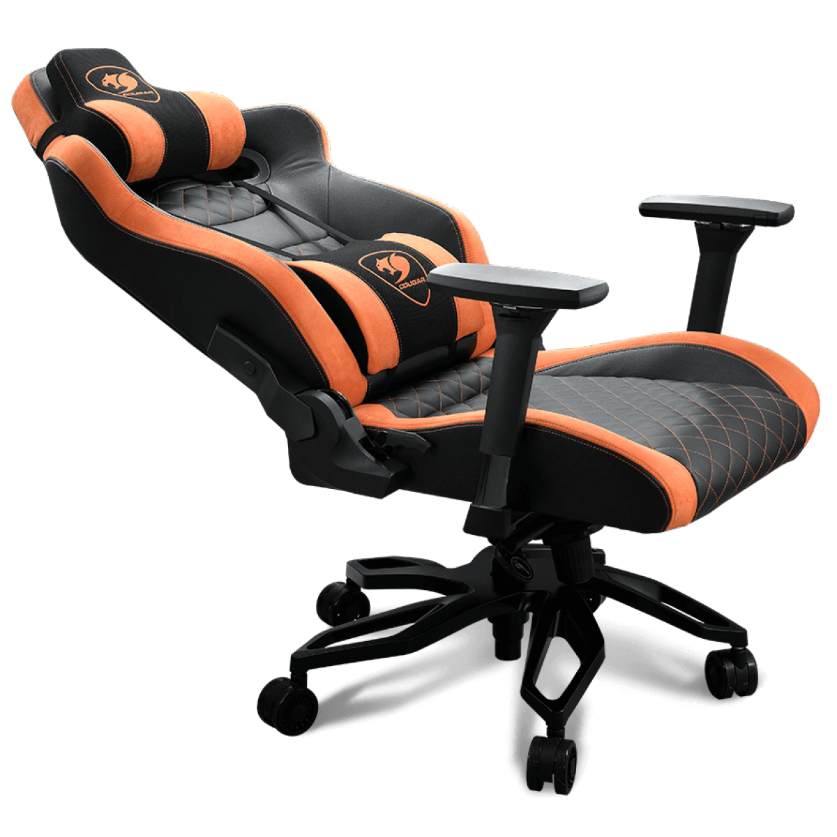 Cadeira Gamer Cougar Armor Titan Pro, Reclinável, Black/Orange, 3MTITANS.0001