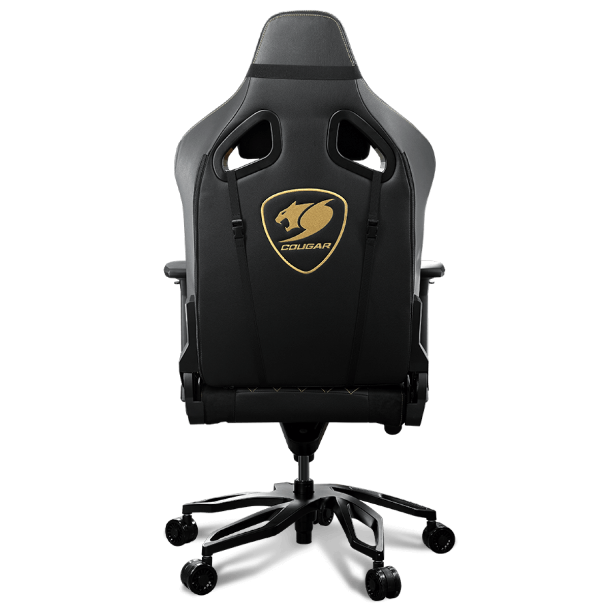 Cadeira Gamer Cougar Armor Titan Pro Royal, Reclinável, Black/Golden, 3MTITANR.0001
