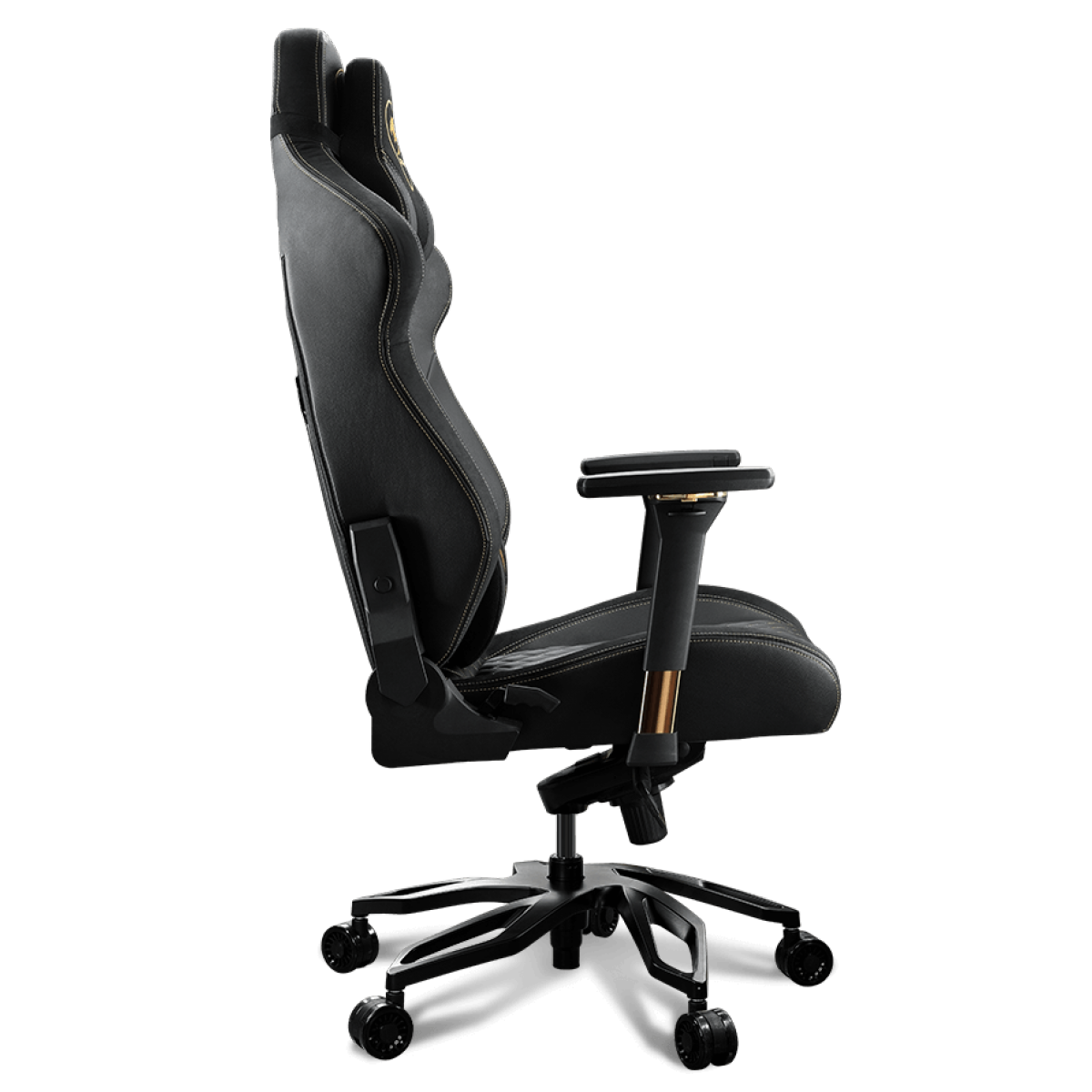 Cadeira Gamer Cougar Armor Titan Pro Royal, Reclinável, Black/Golden, 3MTITANR.0001