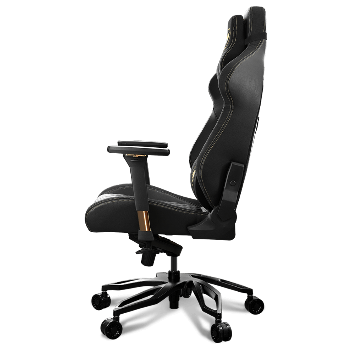 Cadeira Gamer Cougar Armor Titan Pro Royal, Reclinável, Black/Golden, 3MTITANR.0001