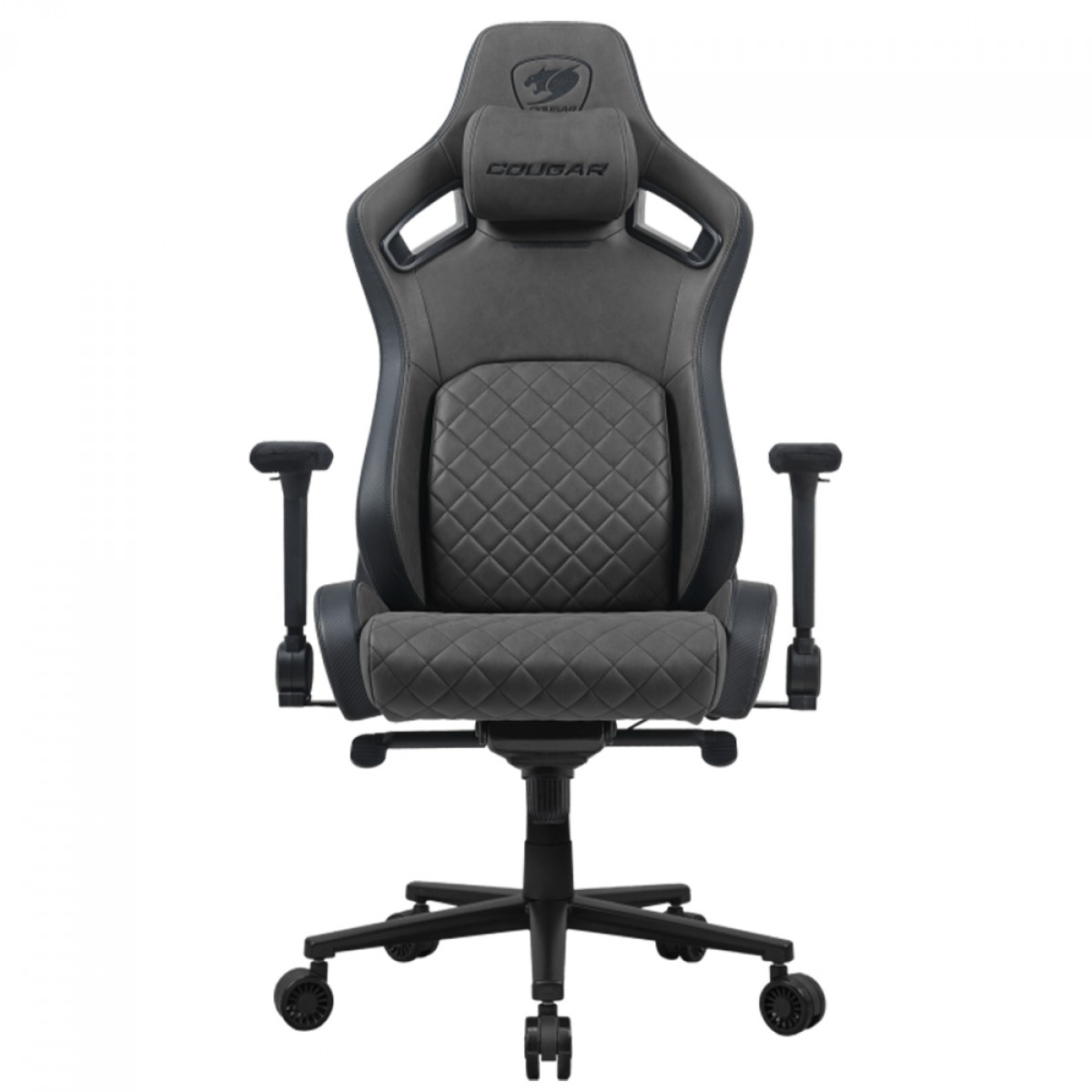 Cadeira Gamer Cougar Defensor S Jet Gray F, Reclinável, 4D, Cinza, CGR-DSF-GRB