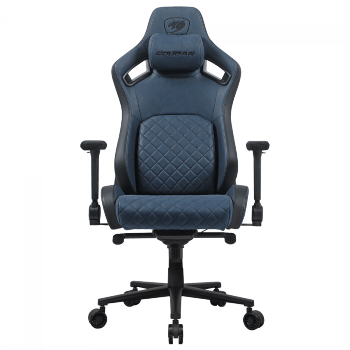 Cadeira Gamer Cougar Defensor S Navy Blue F, Reclinável, 4D, Azul, CGR-DSF-BUB