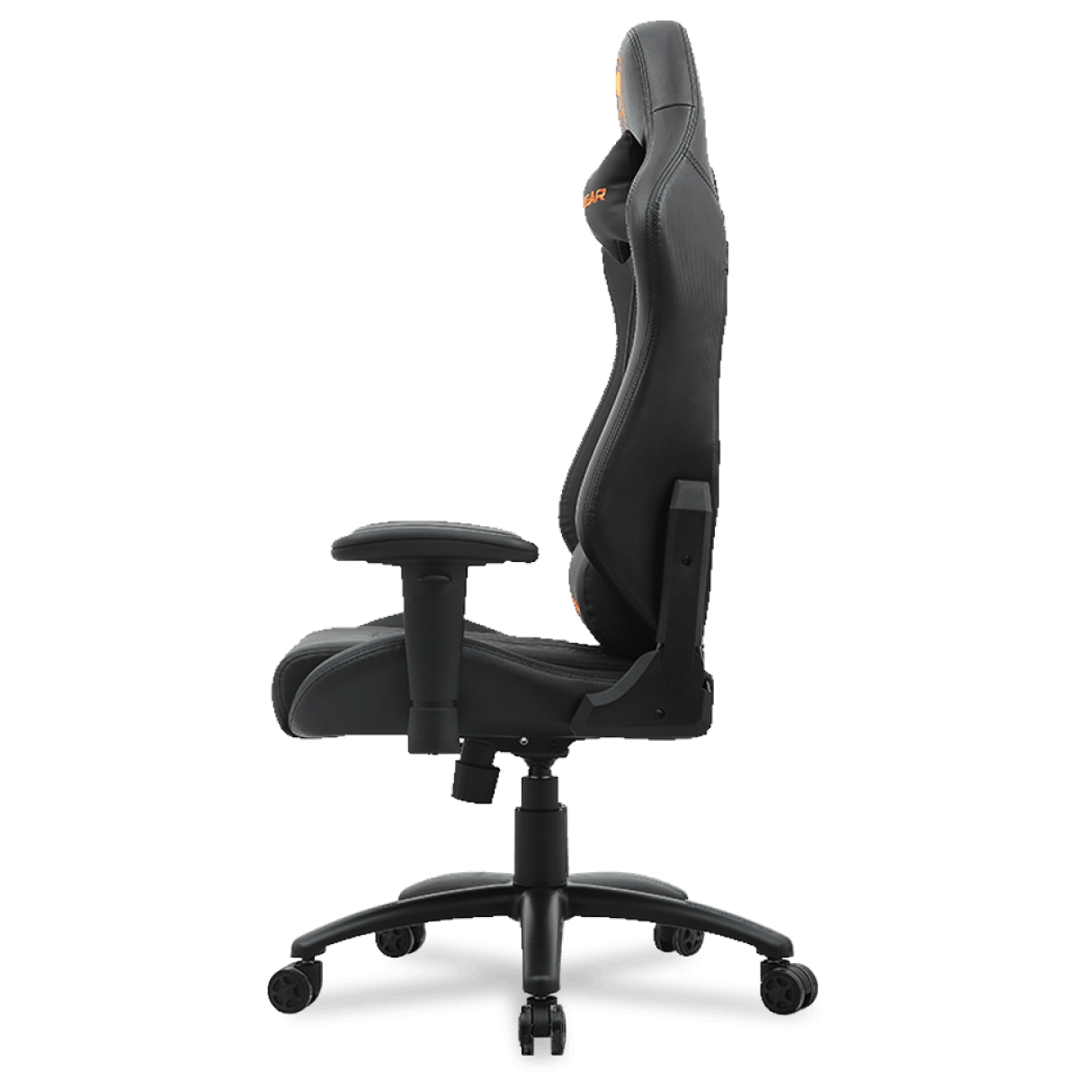 Cadeira Gamer Cougar Explore Black, Reclinável, Black/Orange, 3MEBENXB-0001