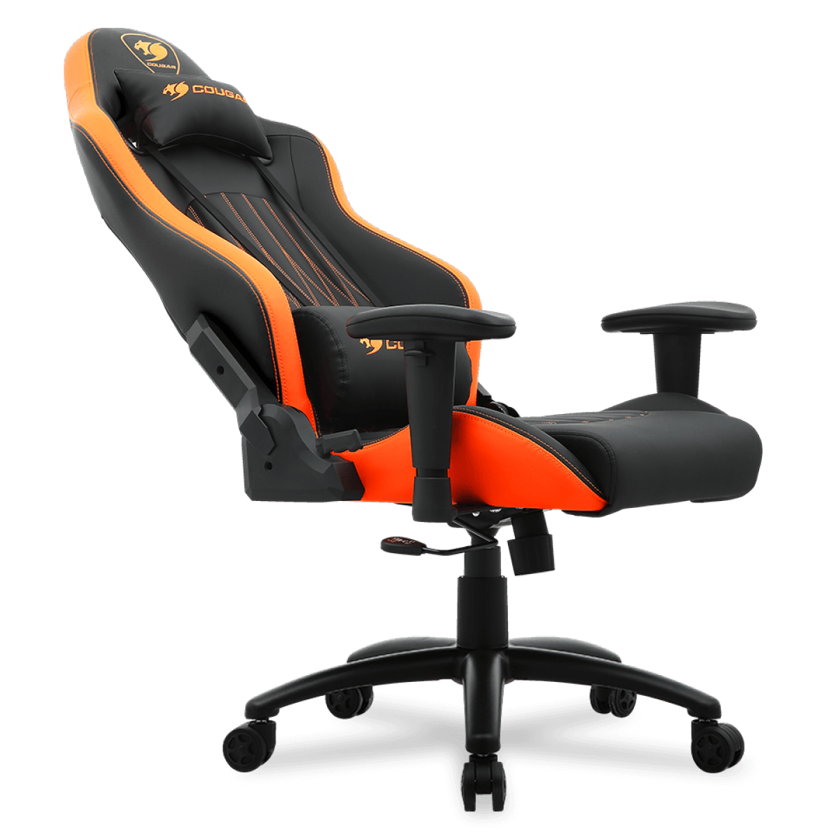 Cadeira Gamer Cougar Explore, Reclinável, Black/Orange, 3MEPENXB-0001