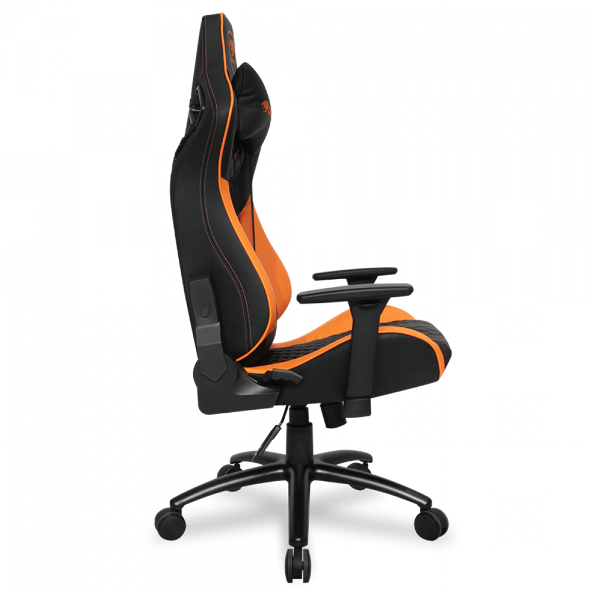 Cadeira Gamer Cougar Explore S, Reclinável, Black/Orange, 3MESONXB.0001