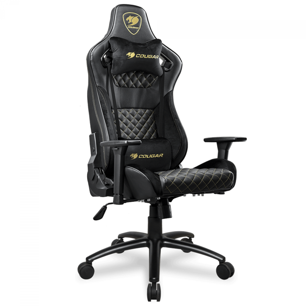 Cadeira Gamer Cougar Explore S Royal, Reclinável, Black, 3MESRNXB.0001