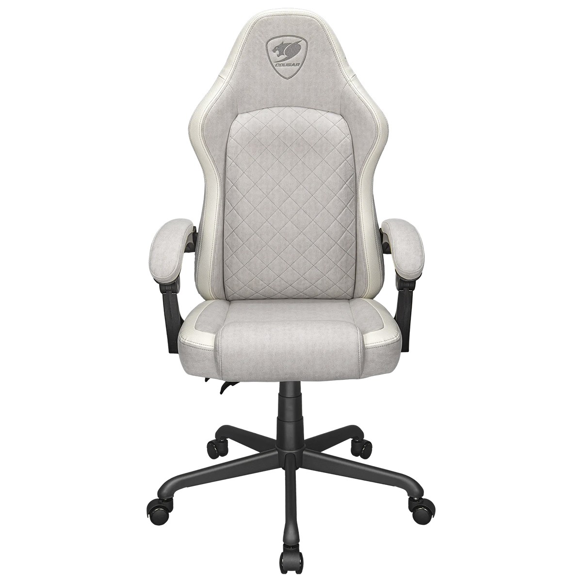 Cadeira Gamer Cougar Fusion EX, Reclinável, Tecido, Cinza, 3MFXFASW.0001