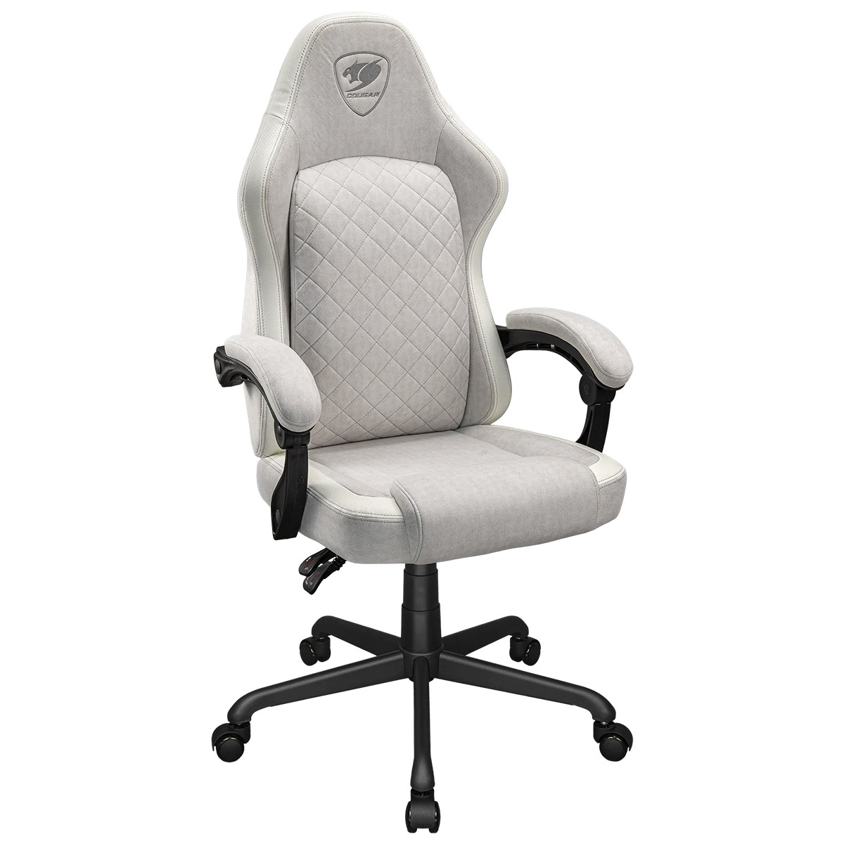 Cadeira Gamer Cougar Fusion EX, Reclinável, Tecido, Cinza, 3MFXFASW.0001