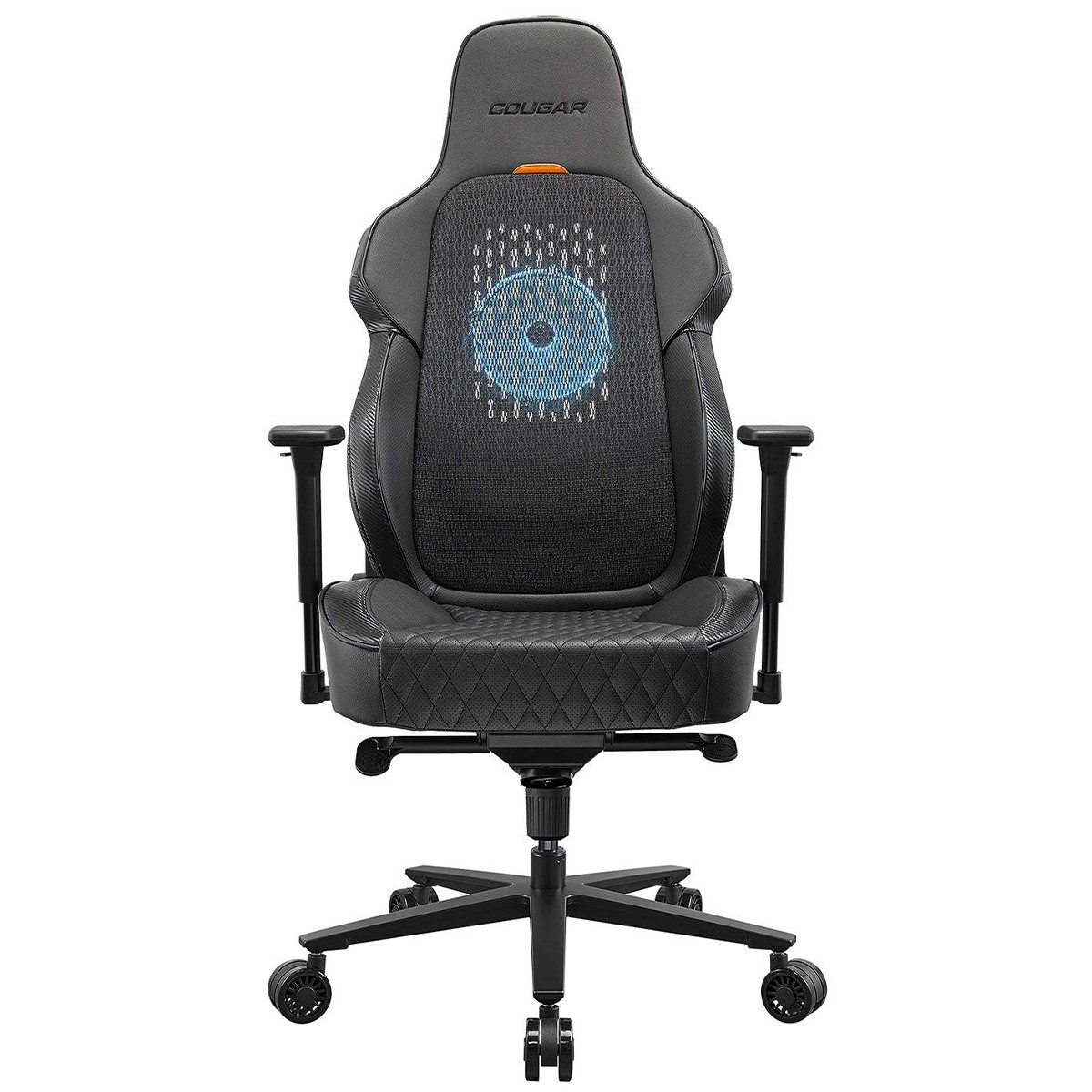 Cadeira Gamer Cougar NXSYS Aero Black, Reclinável, Preto, 3MARPBLB.0001