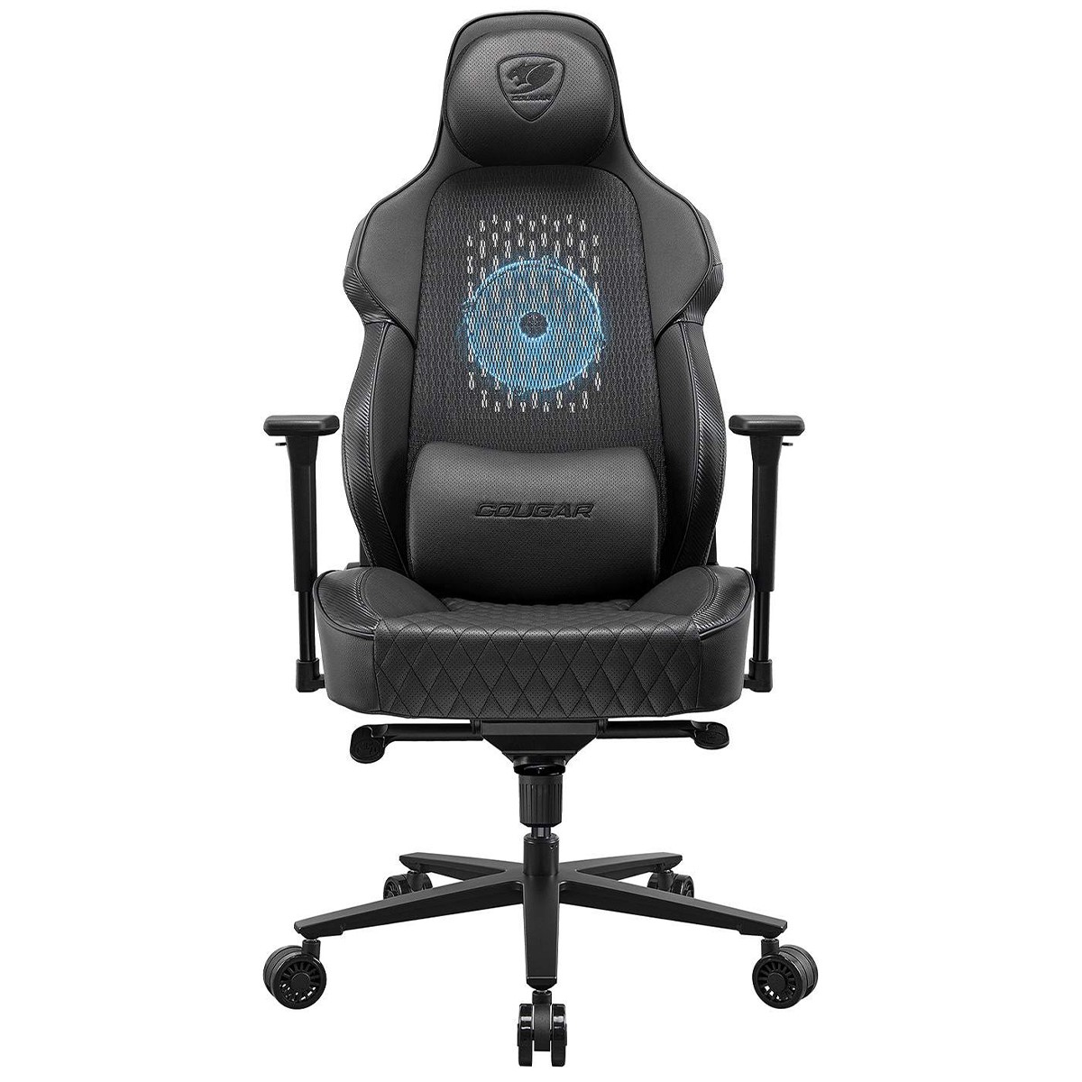 Cadeira Gamer Cougar NXSYS Aero Black, Reclinável, Preto, 3MARPBLB.0001