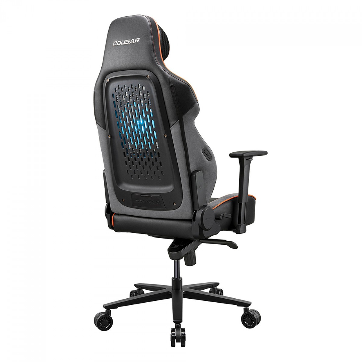 Cadeira Gamer Cougar NXSYS Aero, Reclinável, Black/Orange, 3MARPORB.0001