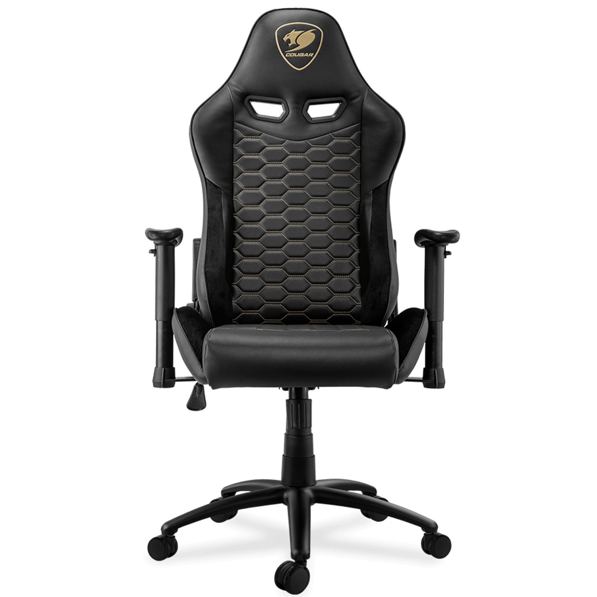 Cadeira Gamer Cougar Outrider Royal, Reclinável, 2D, Preto/Amarelo, 3MORRNXB.0001