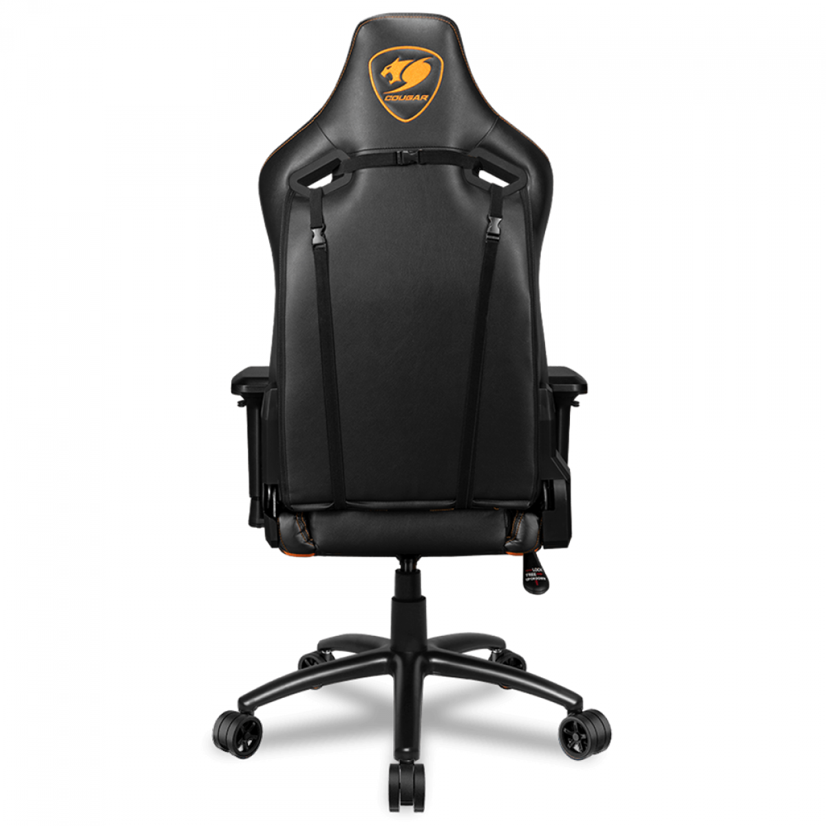 Cadeira Gamer Cougar Outrider S, Reclinável, Black, 3MOUBNXB.0001