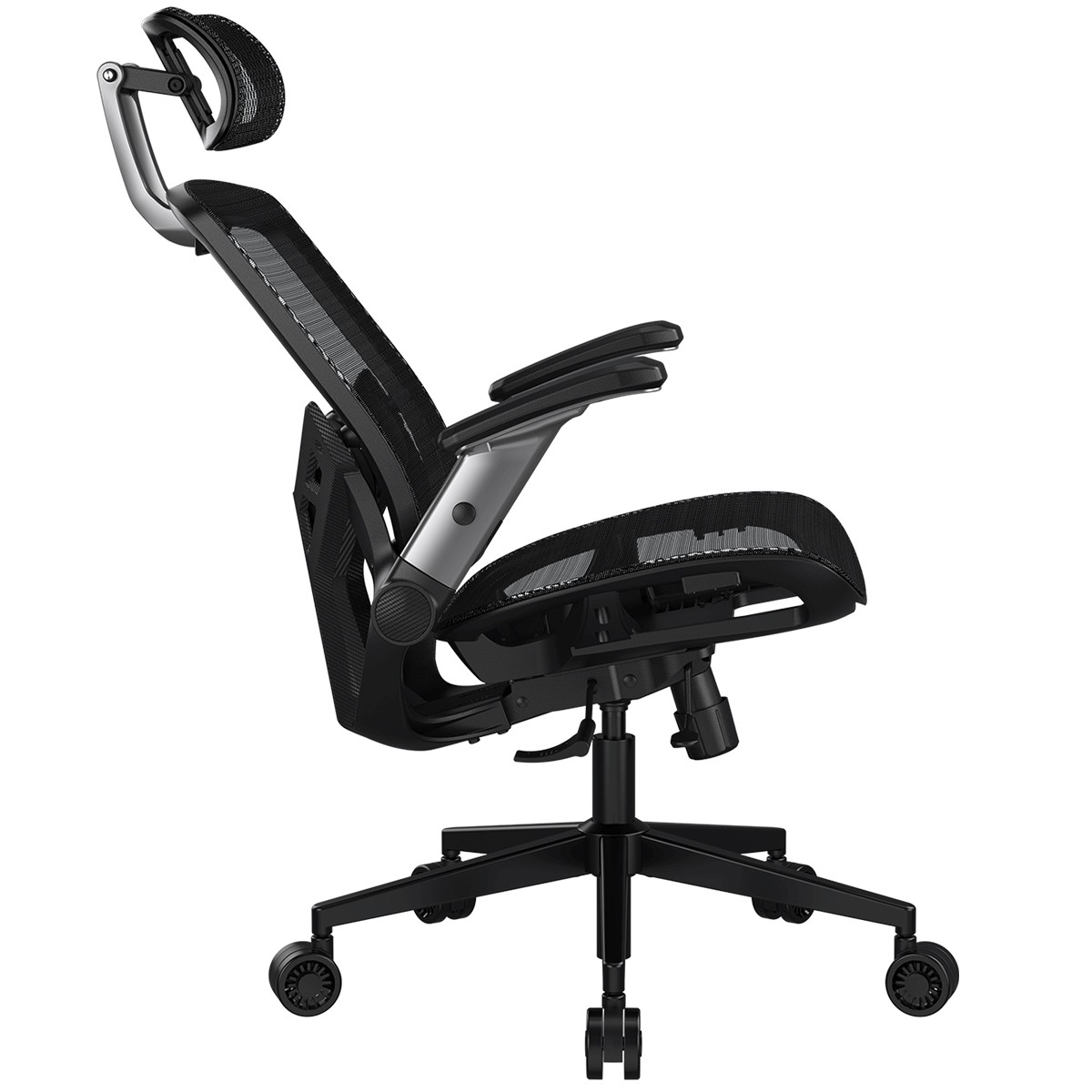 Cadeira Gamer Cougar Speeder One, Tecido, Ajustável, 2D, Preto, 3MSPOBLB.0001