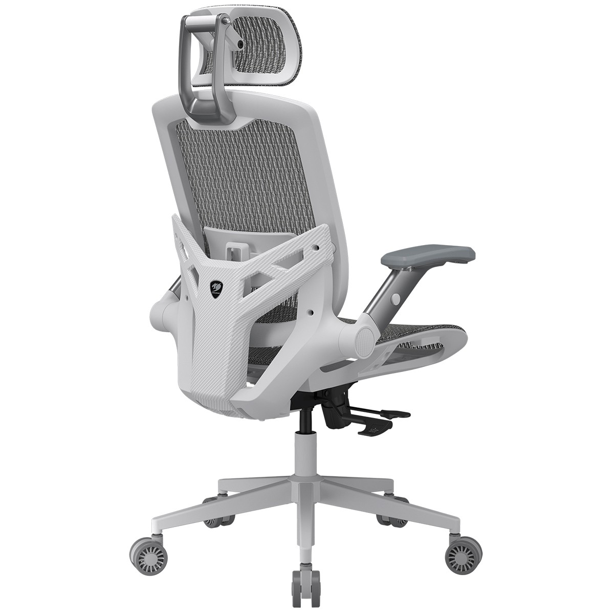 Cadeira Gamer Cougar Speeder One White, Ergonômica, Mesh, Ajustável, 2D, Branco, 3MSPOWHW.0001