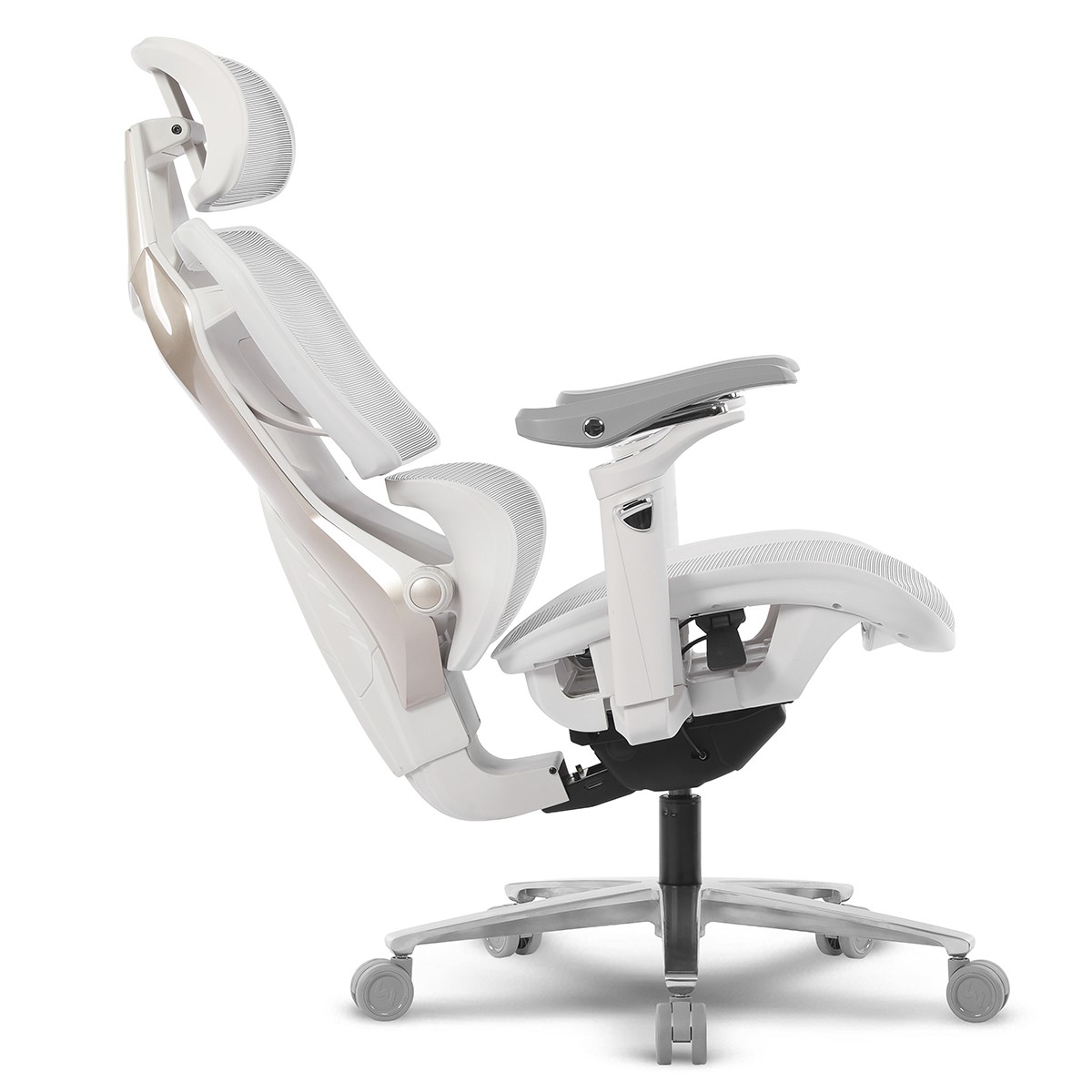 Cadeira Gamer DT3 Chrono, Ergonômica, Mesh, 5D, All White