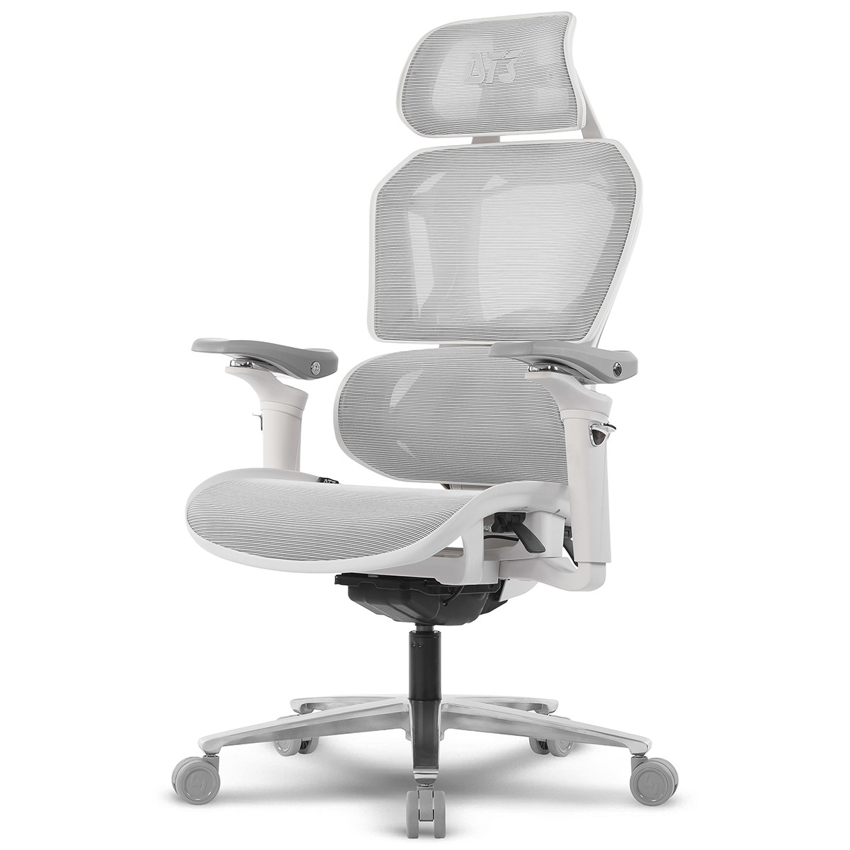 Cadeira Gamer DT3 Chrono, Ergonômica, Mesh, 5D, All White