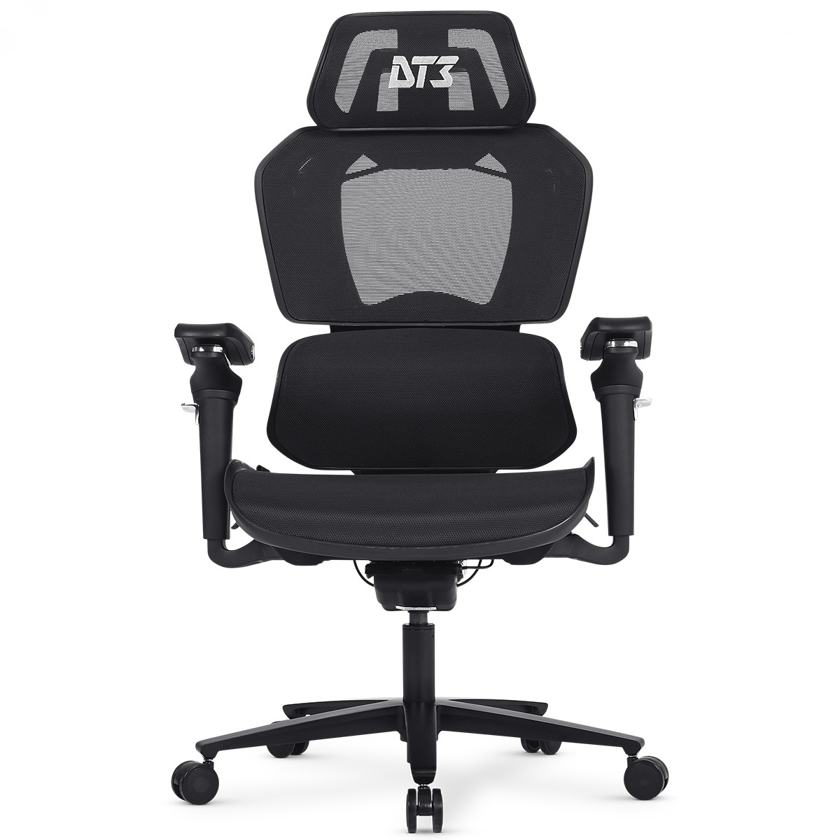 Cadeira Gamer DT3 Chrono, Ergonômica, Mesh, 5D, Grey