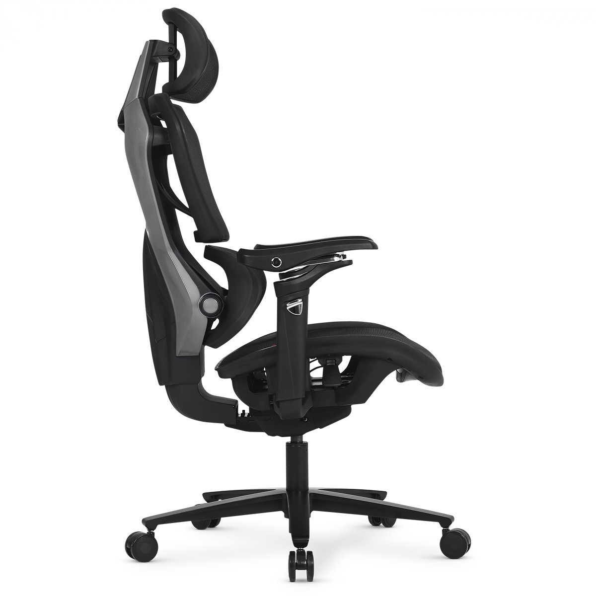 Cadeira Gamer DT3 Chrono, Ergonômica, Mesh, 5D, Grey