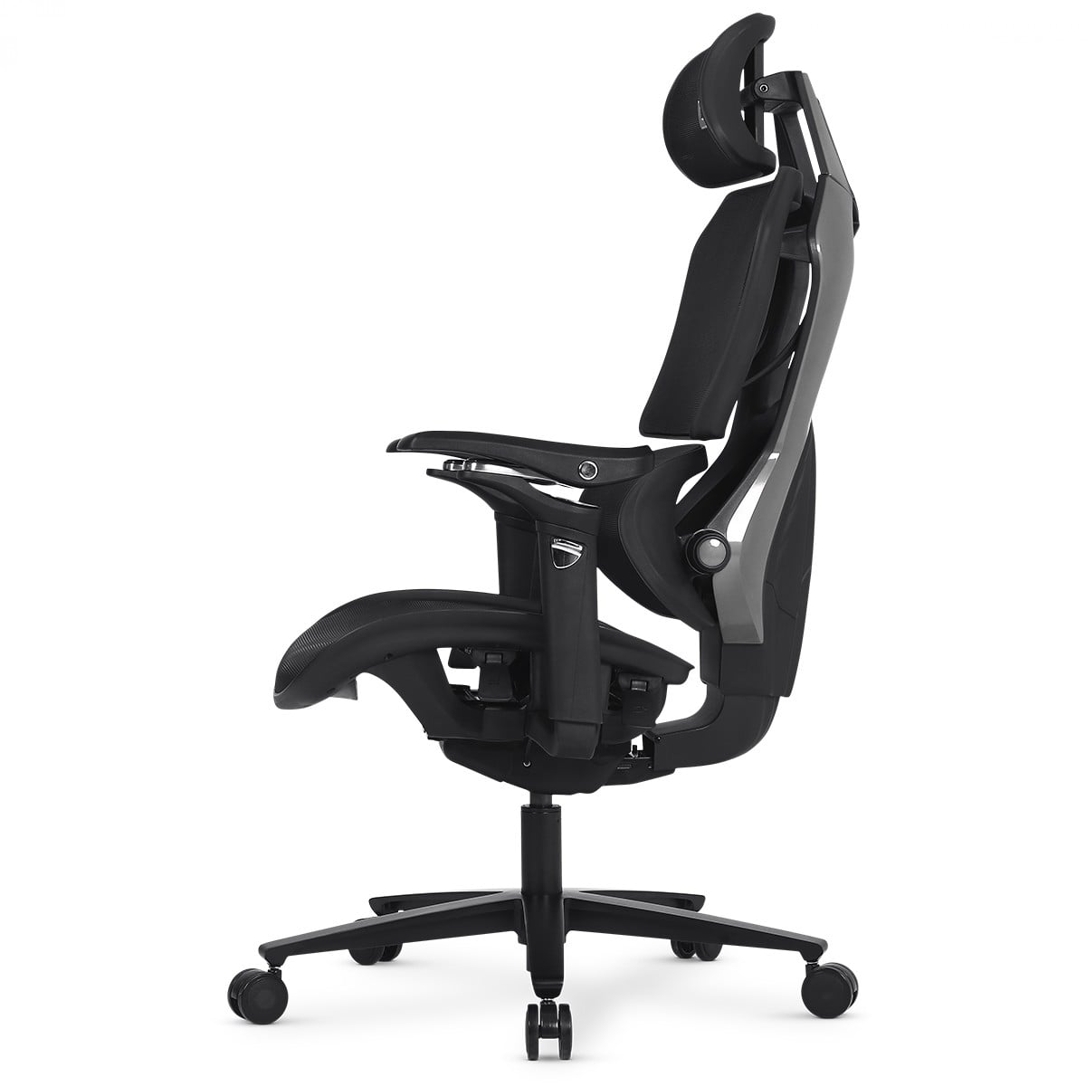 Cadeira Gamer DT3 Chrono, Ergonômica, Mesh, 5D, Grey