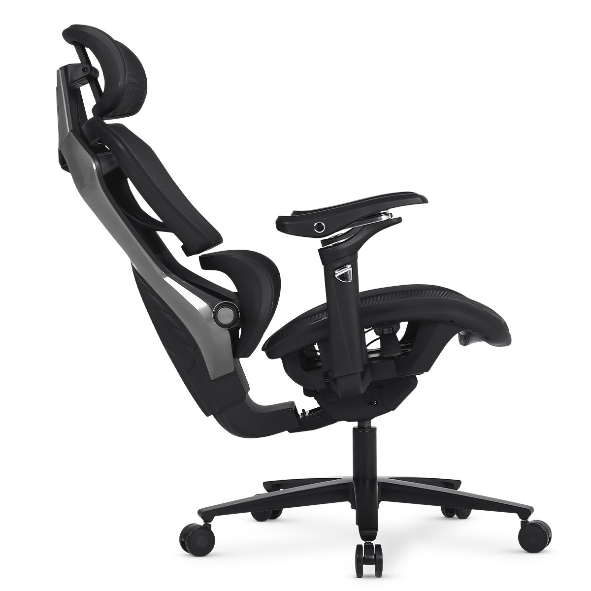 Cadeira Gamer DT3 Chrono, Ergonômica, Mesh, 5D, Grey