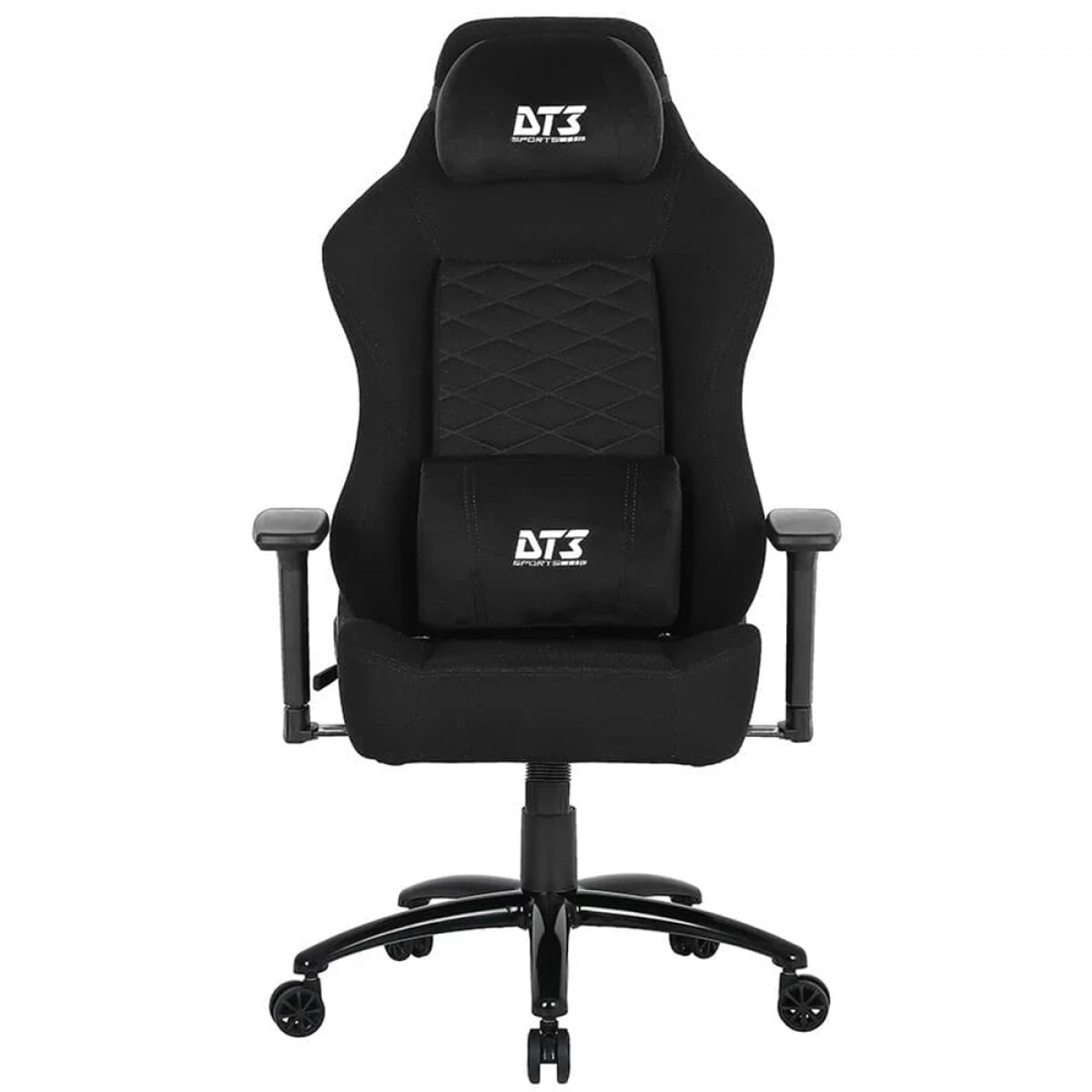 Cadeira Gamer DT3 Gamma V2 Fabric, Ajustável, Tecido, 3D, Preto, 13491-8
