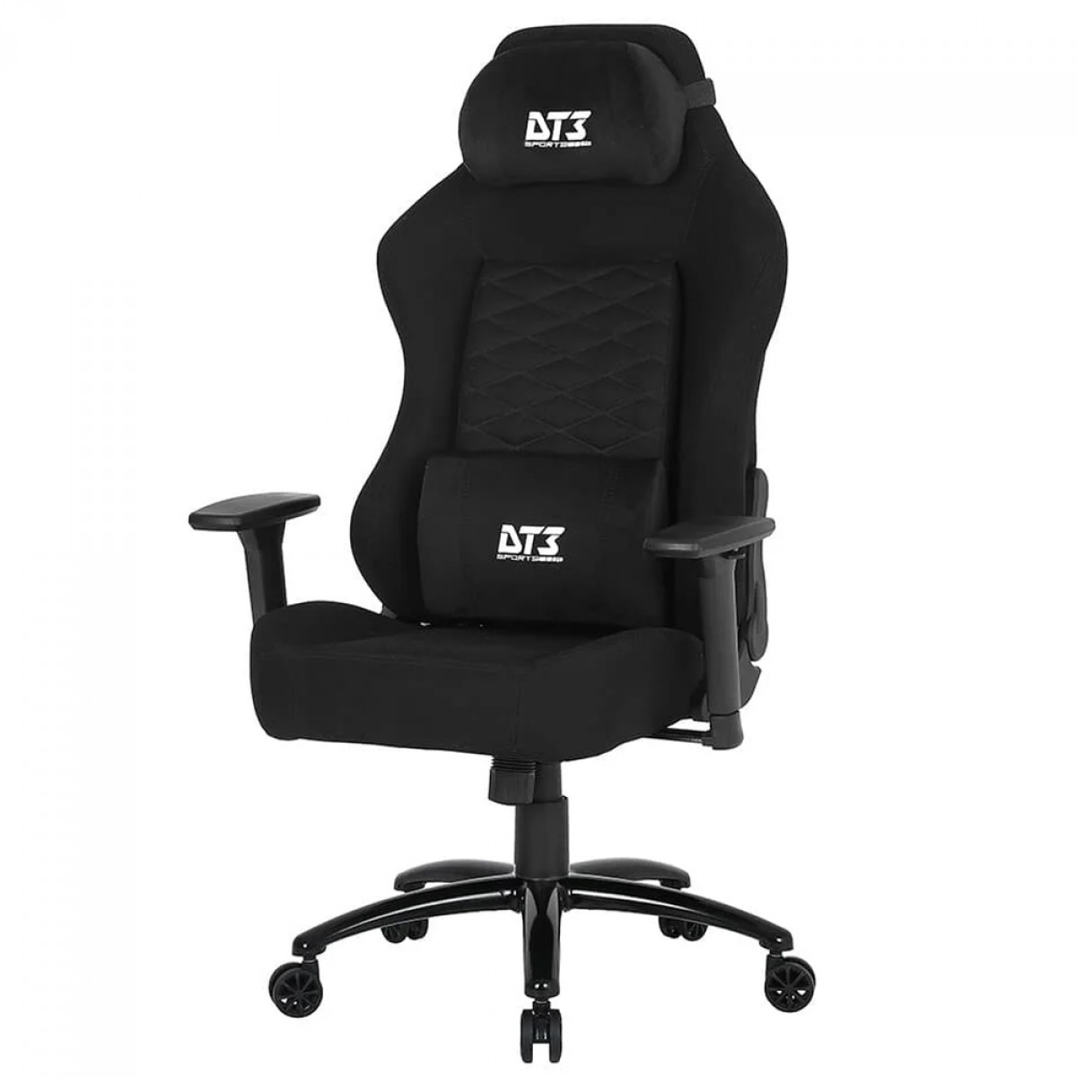 Cadeira Gamer DT3 Gamma V2 Fabric, Ajustável, Tecido, 3D, Preto, 13491-8