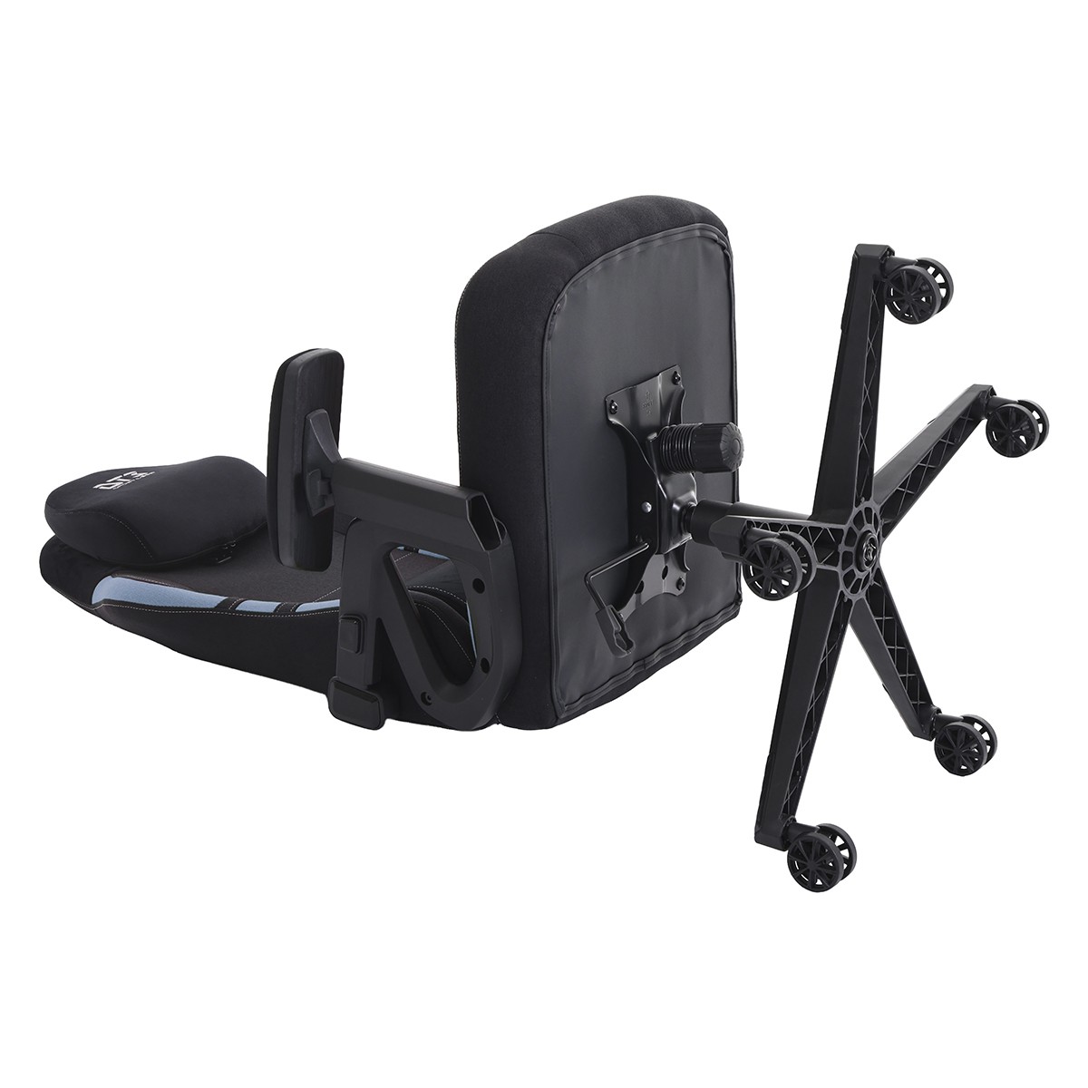 Cadeira Gamer DT3 GX, Ajustável, Tecido, Preto e Azul, 14153-4