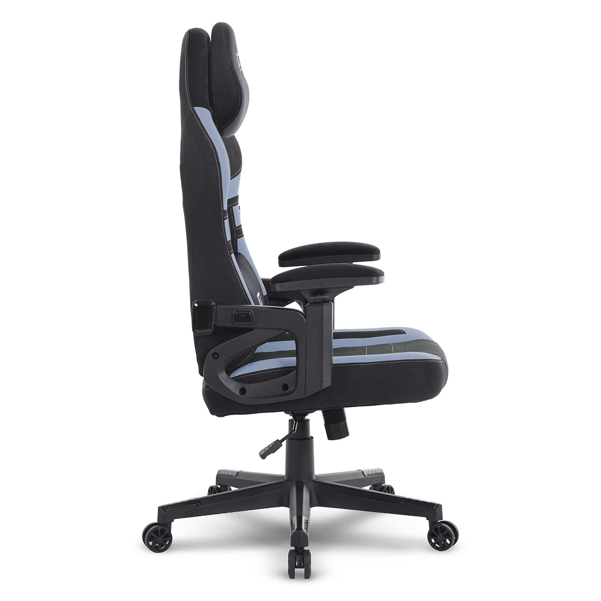 Cadeira Gamer DT3 GX, Ajustável, Tecido, Preto e Azul, 14153-4