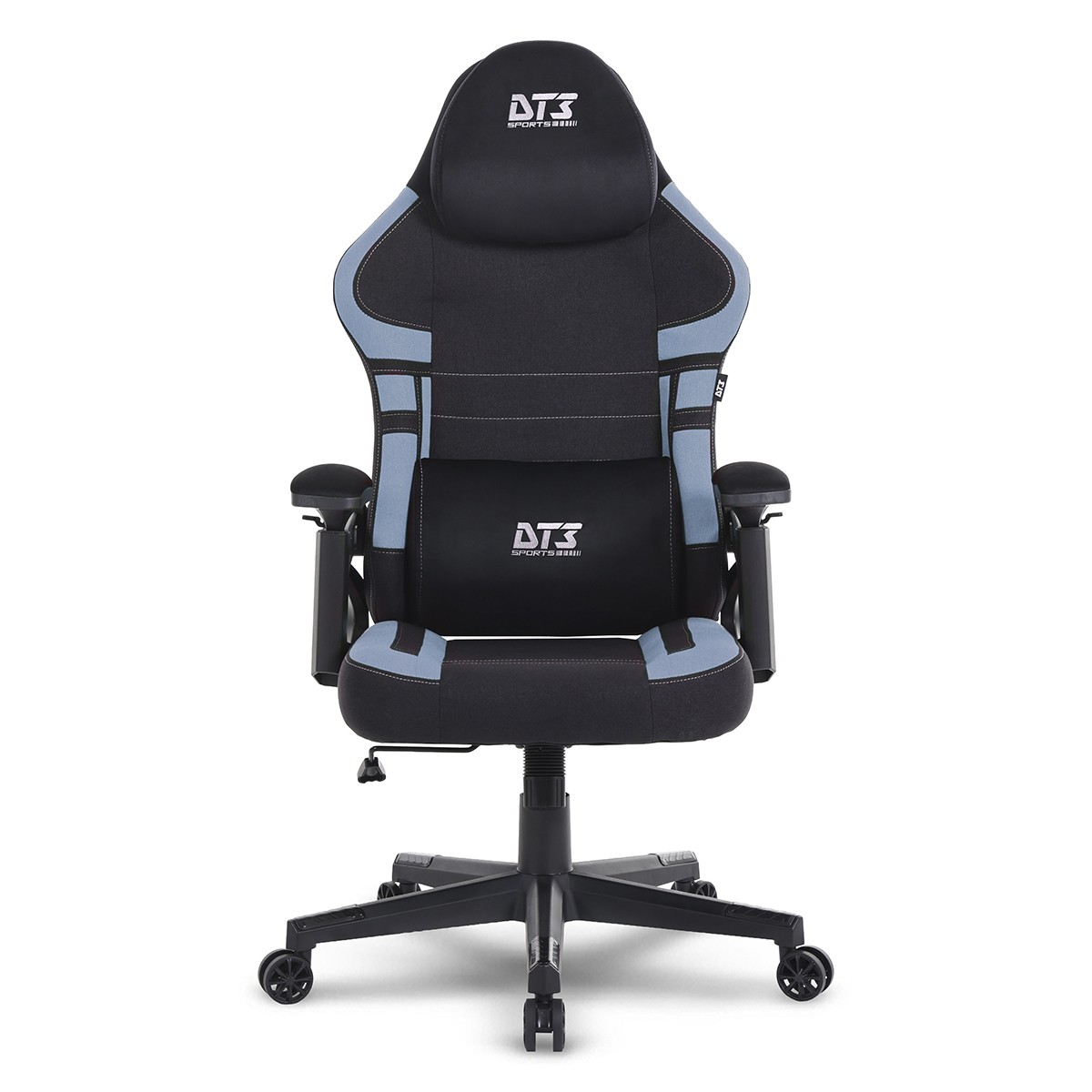 Cadeira Gamer DT3 GX, Ajustável, Tecido, Preto e Azul, 14153-4