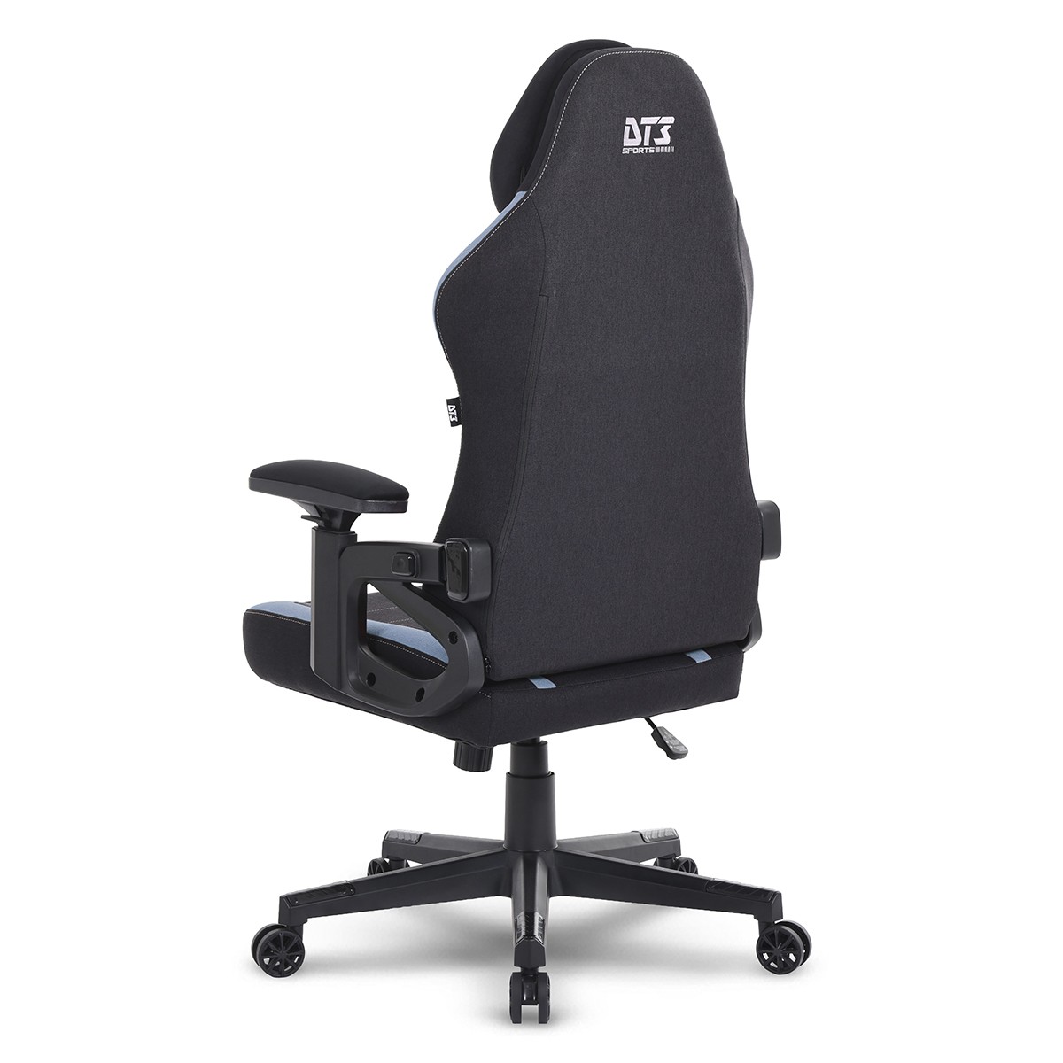 Cadeira Gamer DT3 GX, Ajustável, Tecido, Preto e Azul, 14153-4