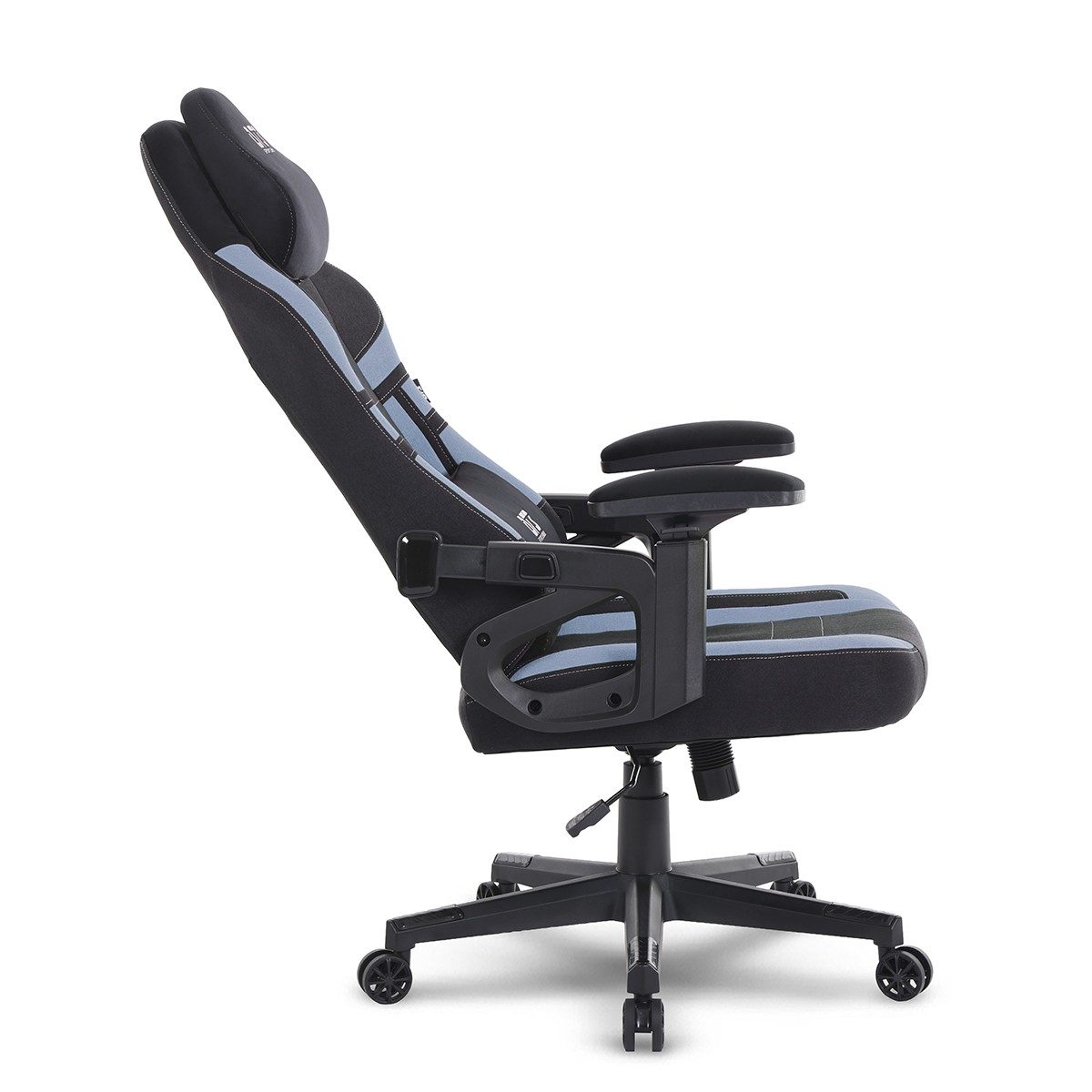 Cadeira Gamer DT3 GX, Ajustável, Tecido, Preto e Azul, 14153-4